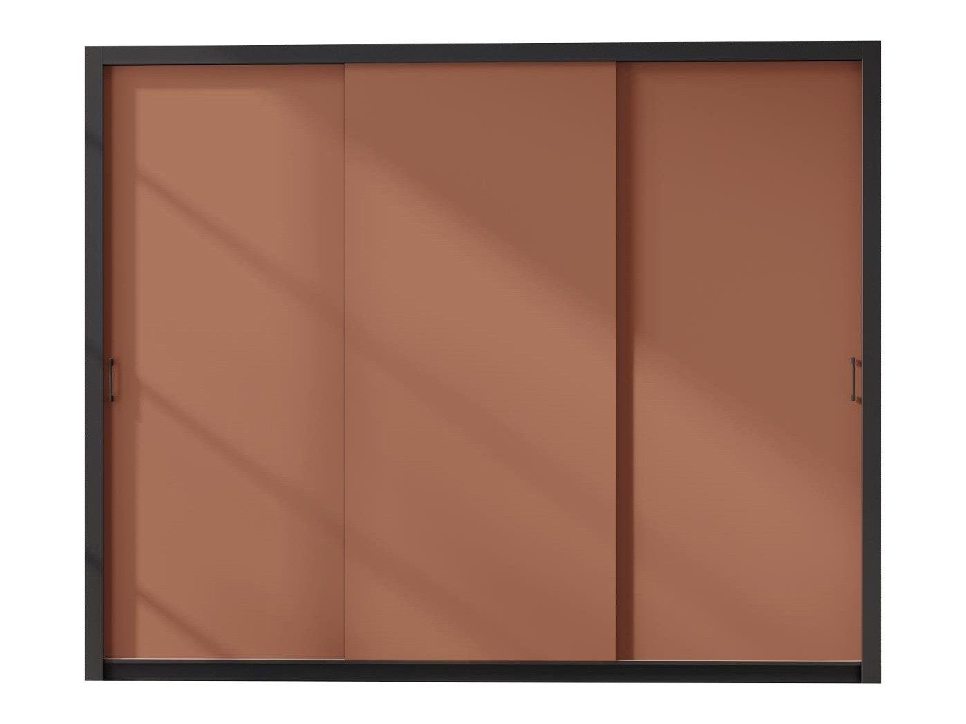 Wardrobe Murrieta 193 (Black + Brown)