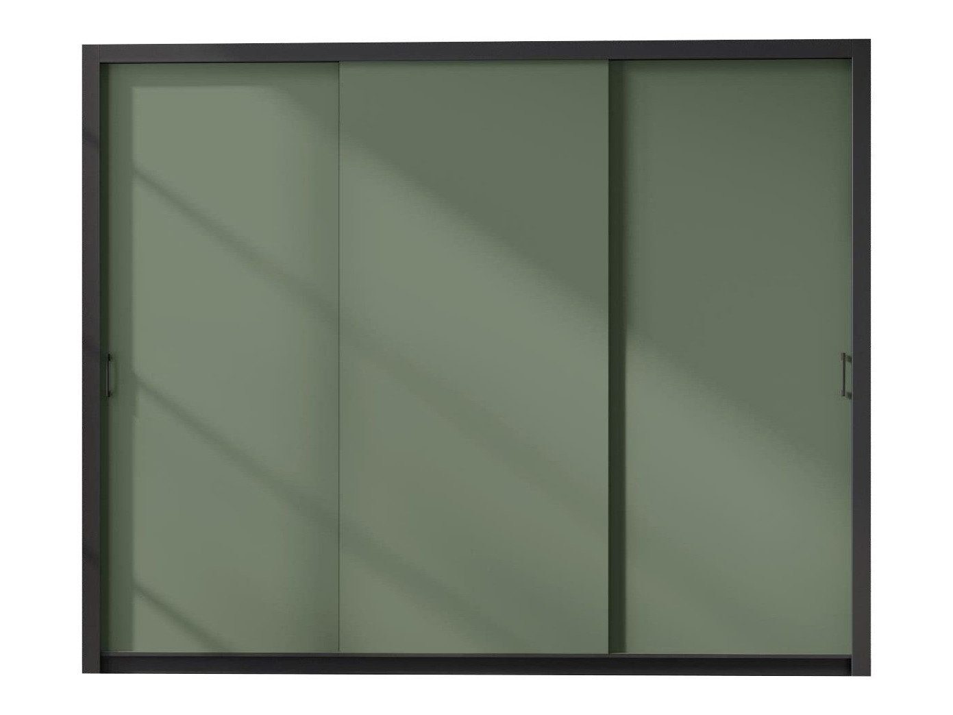 Wardrobe Murrieta 193 (Black + Green)