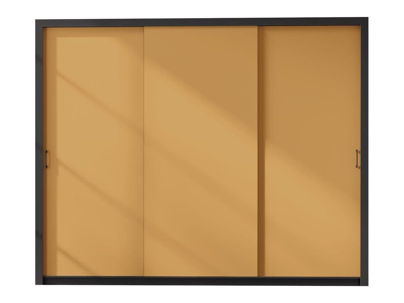 Wardrobe Murrieta 193 (Black + Yellow)