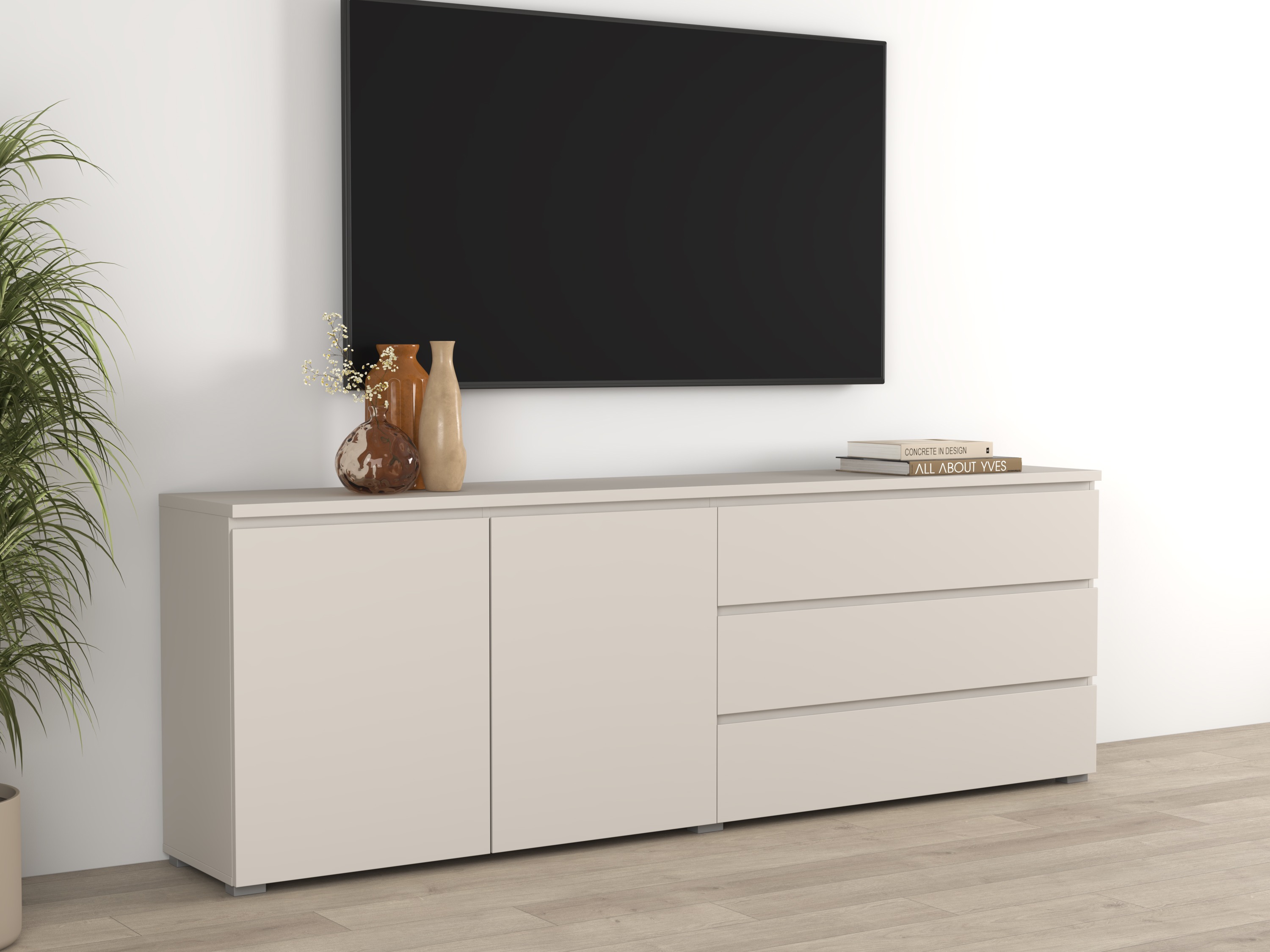 Chest of drawers Baletu 107 (Cashmere)