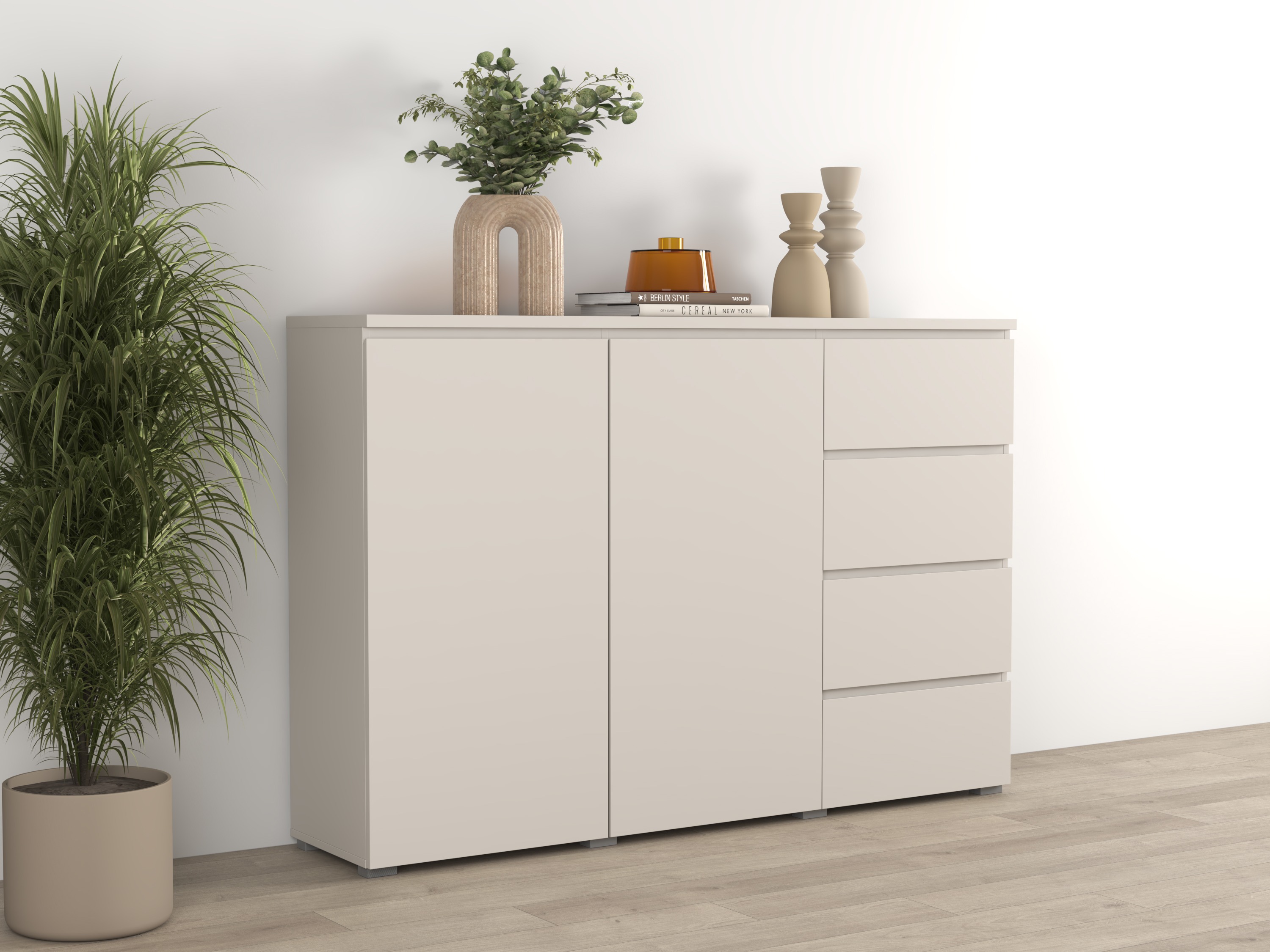 Chest of drawers Baletu 109 (Cashmere)