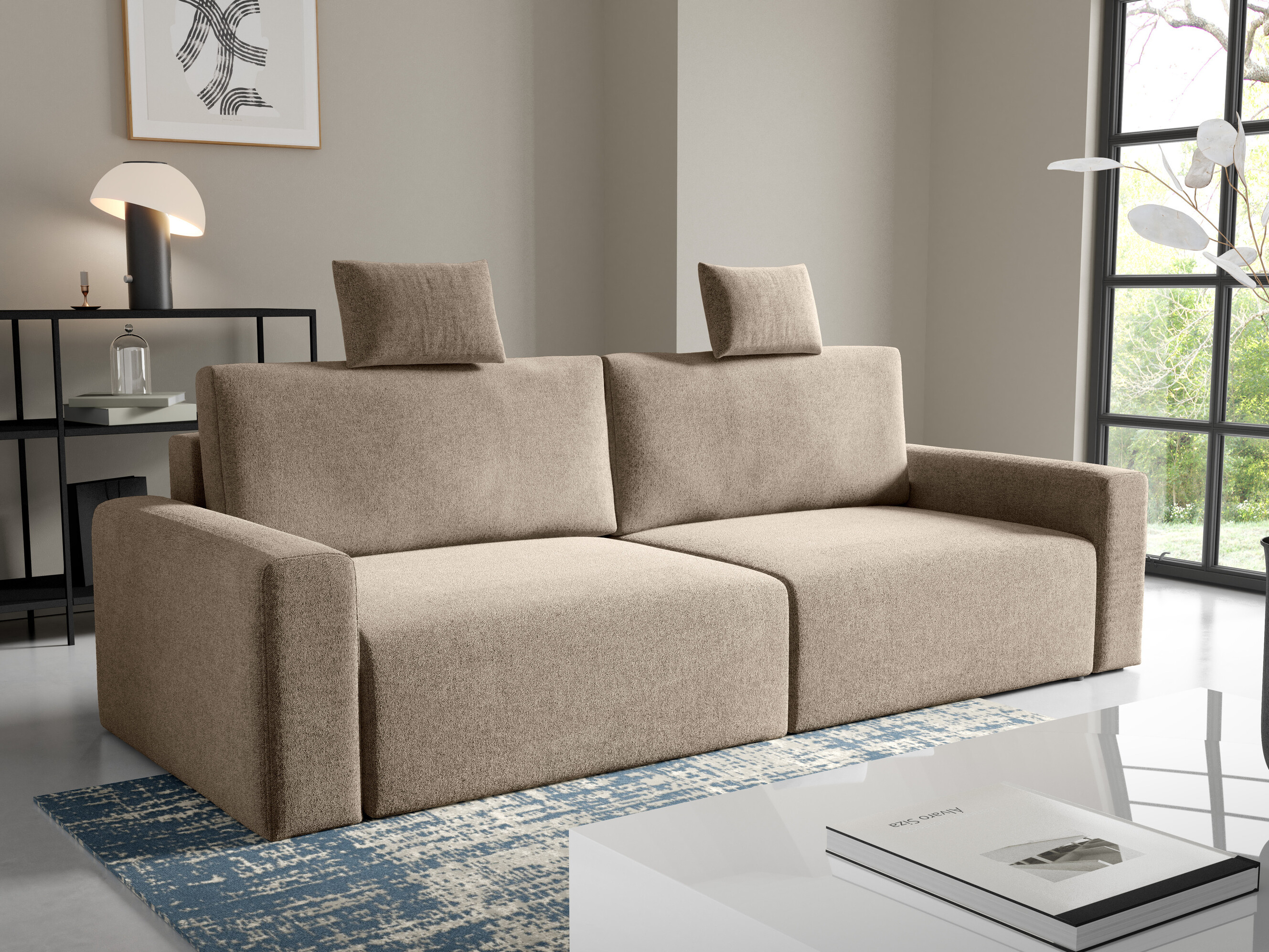 Sofa bed Franklin 224 (Sicuro 50)