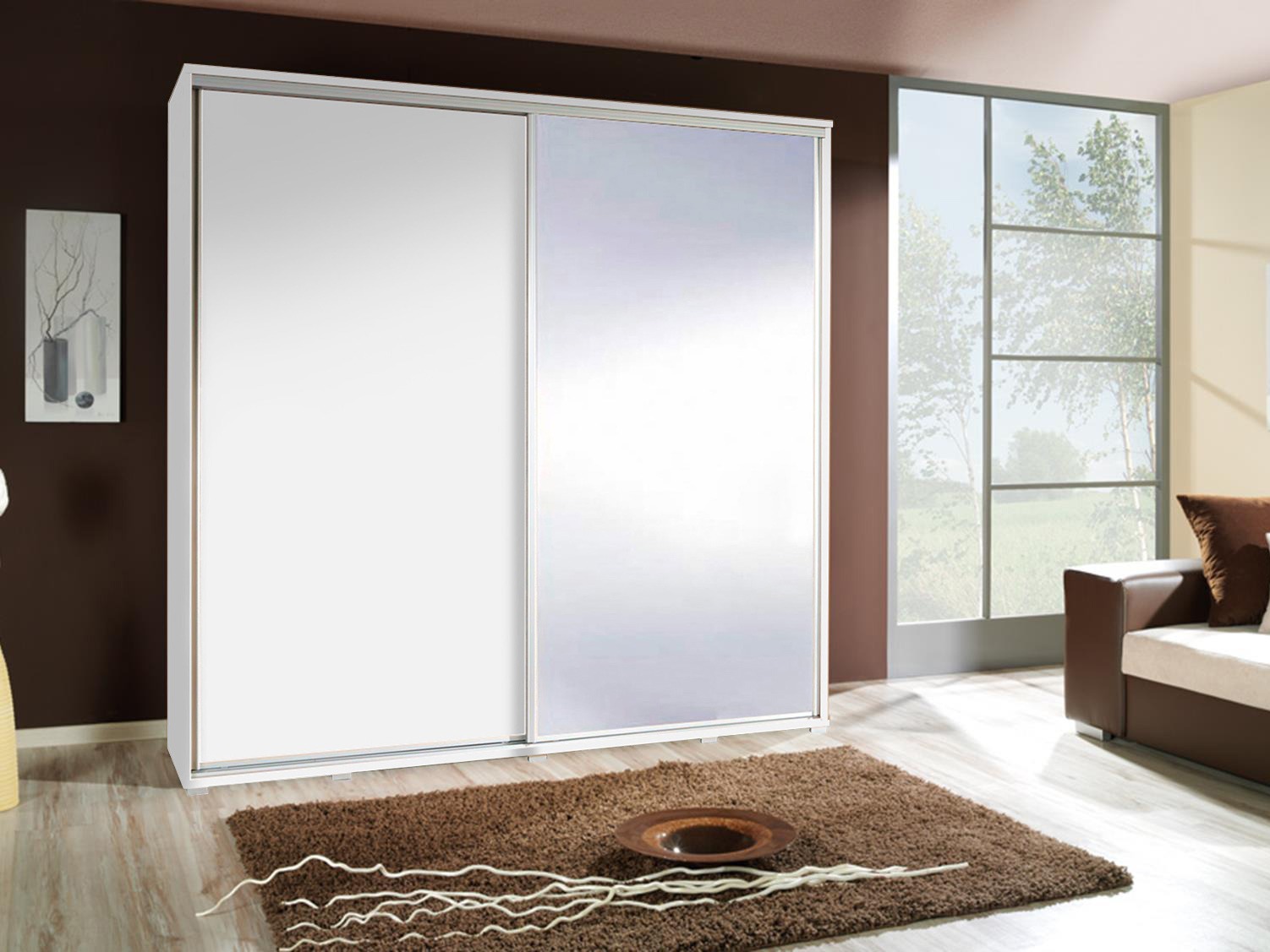 Wardrobe Murrieta 135 (White)