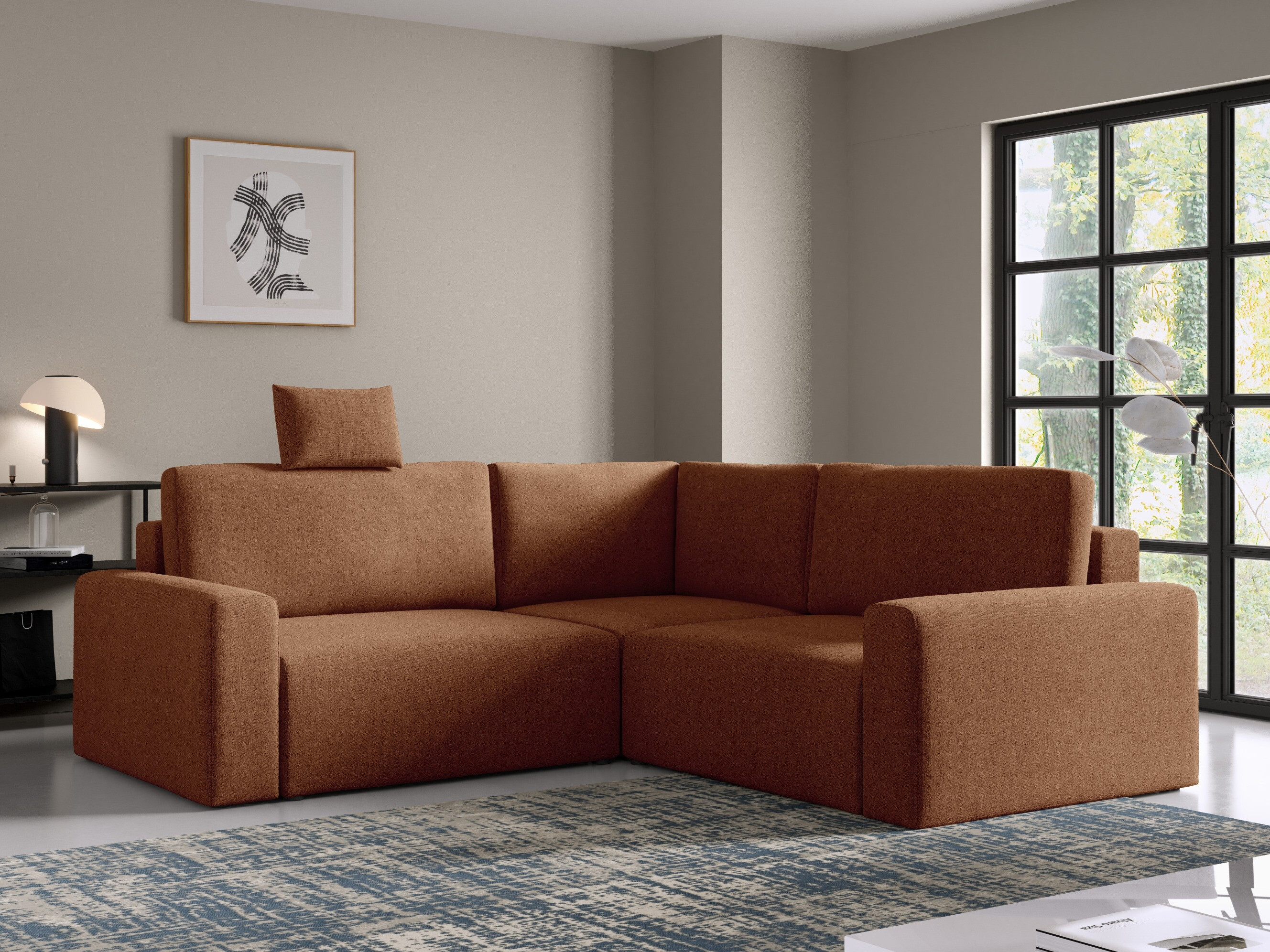 Corner sofa Franklin 226 (Sicuro 30)