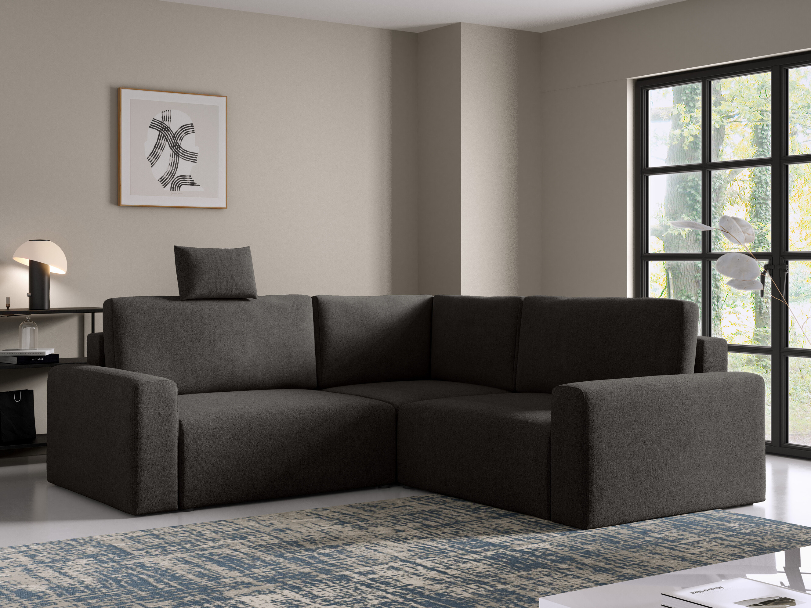 Corner sofa Franklin 226 (Sicuro 80)