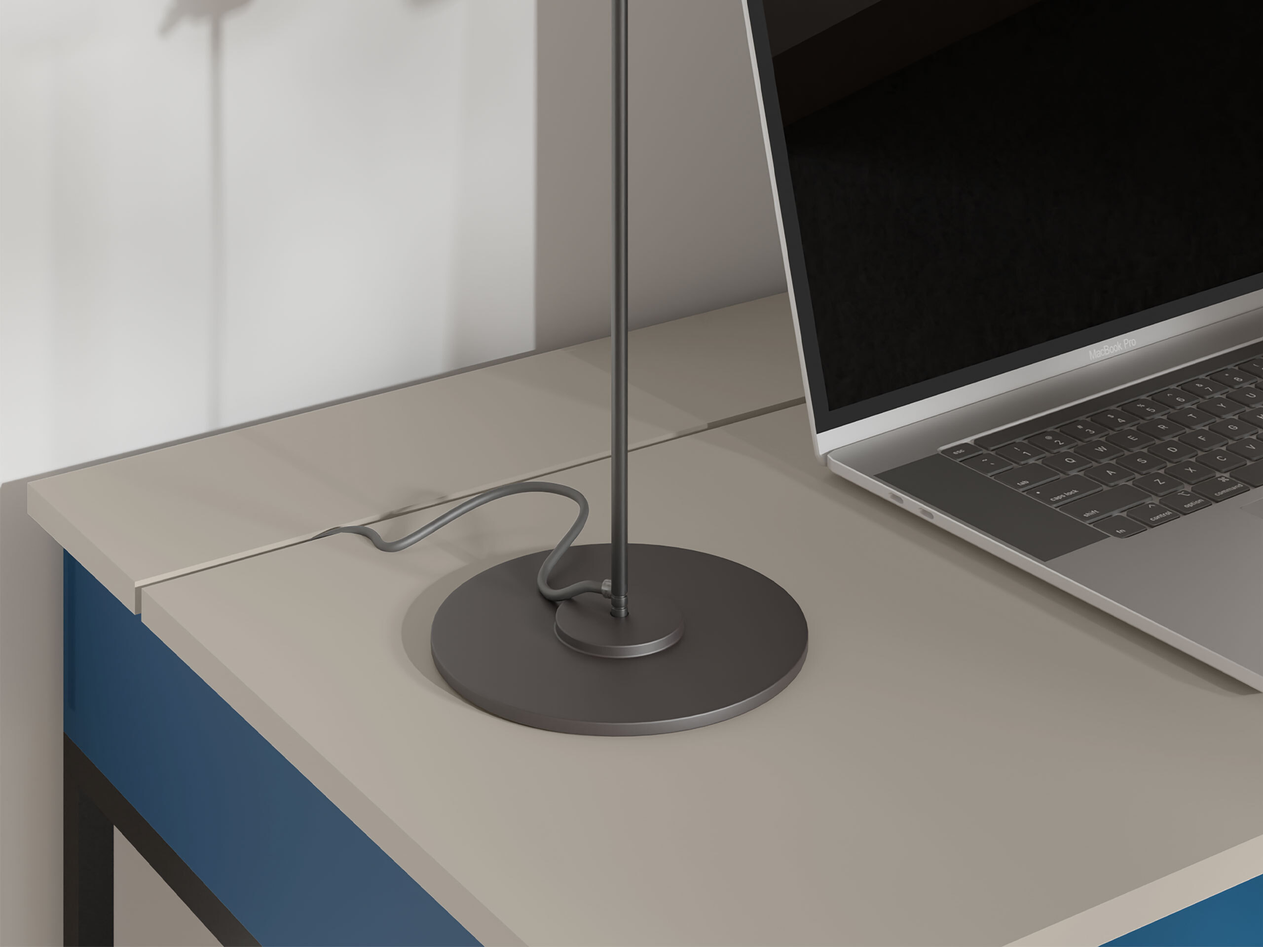 Desk Etruva 109 (Cashmere + Blue)