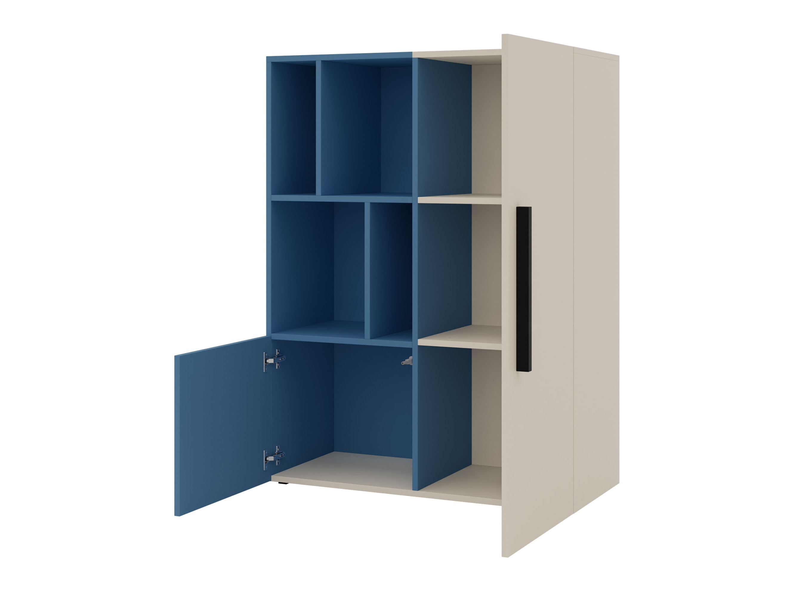 Sideboard Etruva 105 (Cashmere + Blue)