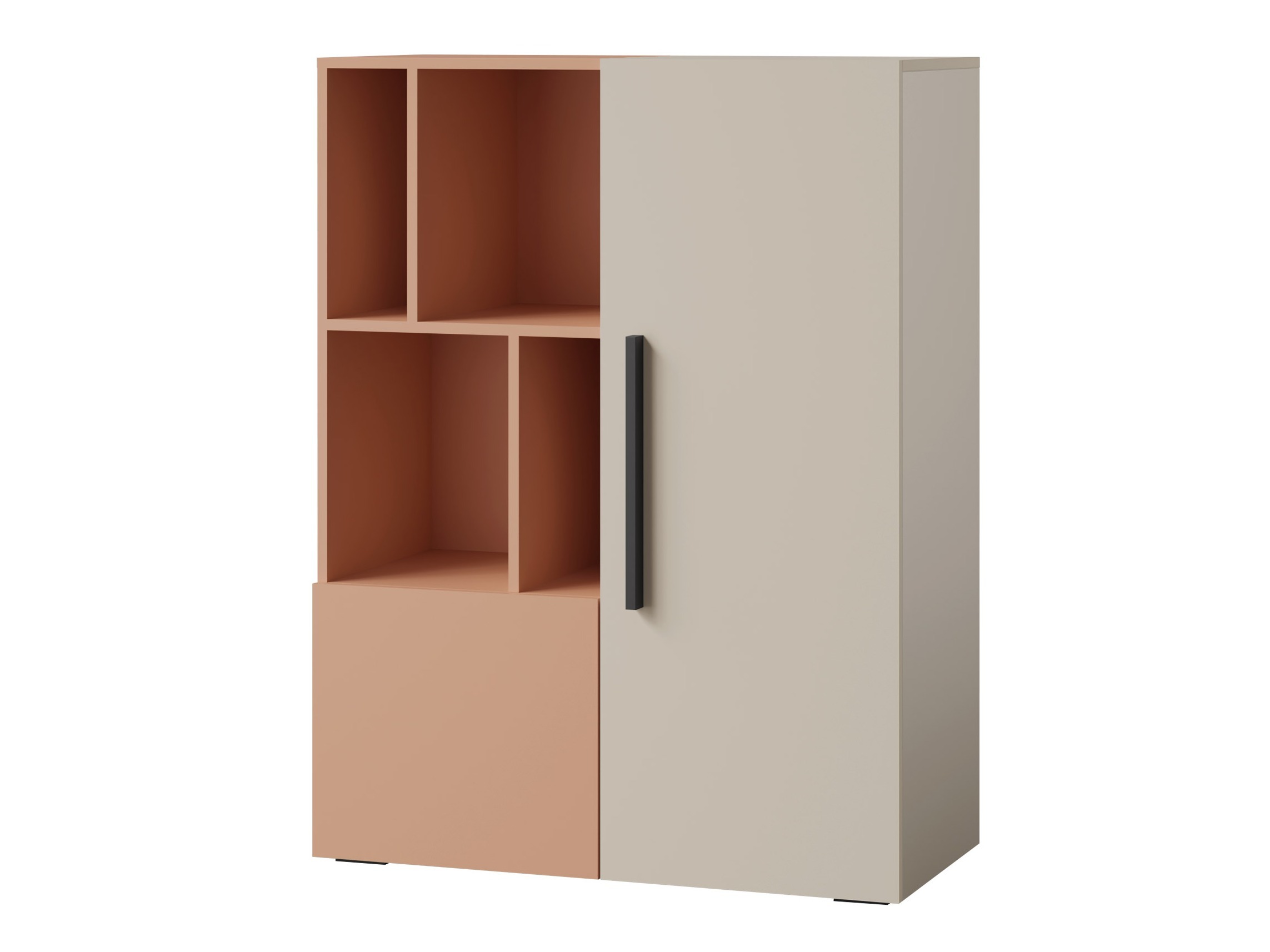 Sideboard Etruva 105 (Cashmere + Pink)
