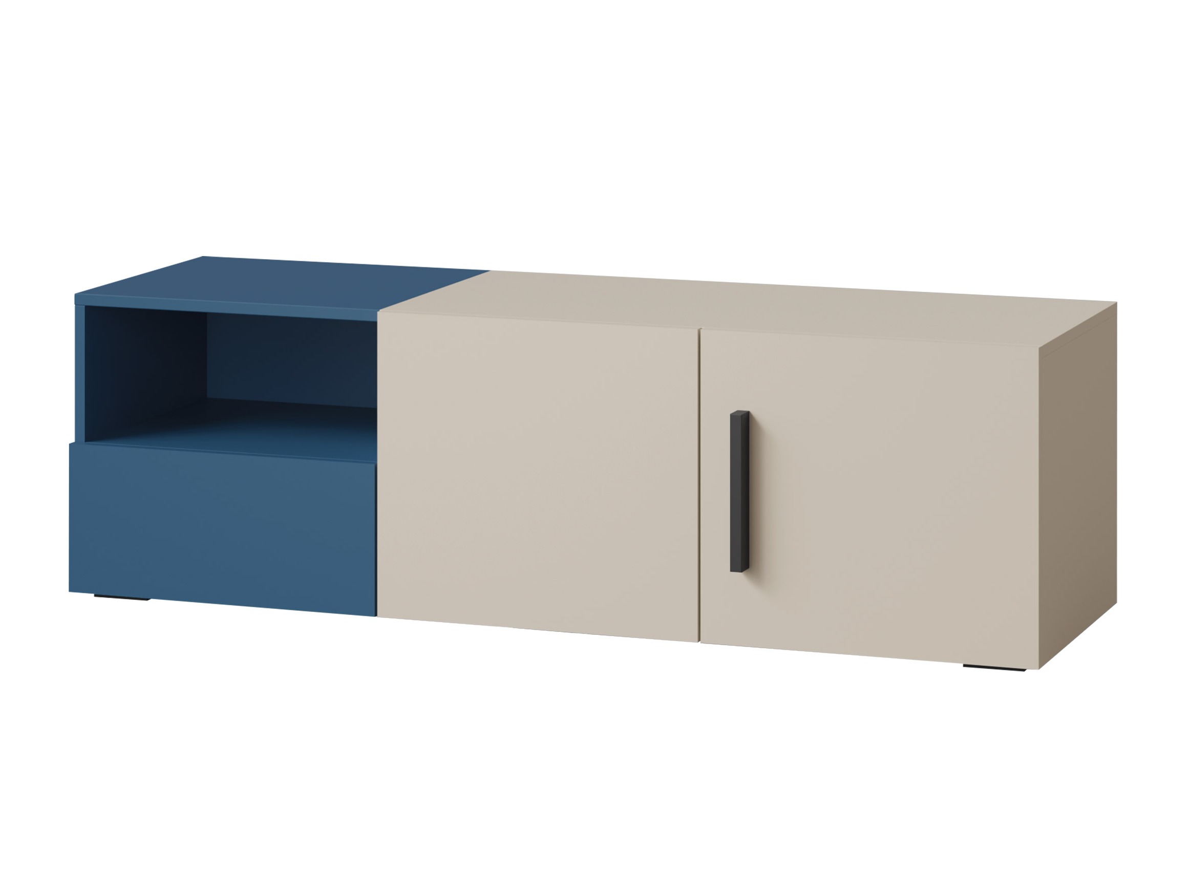 TV stand Etruva 108 (Cashmere + Blue)