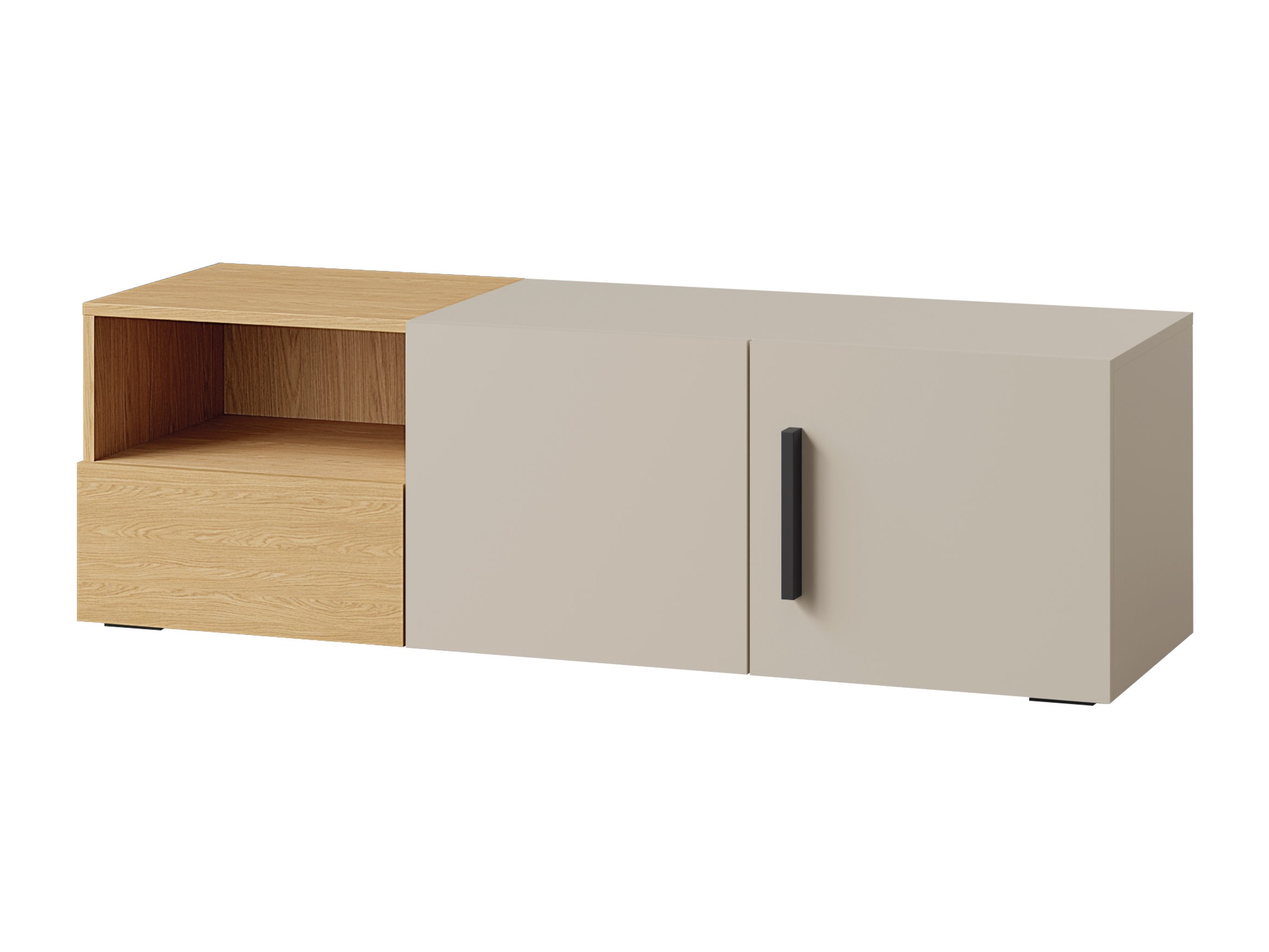 TV stand Etruva 108 (Cashmere + Oak)