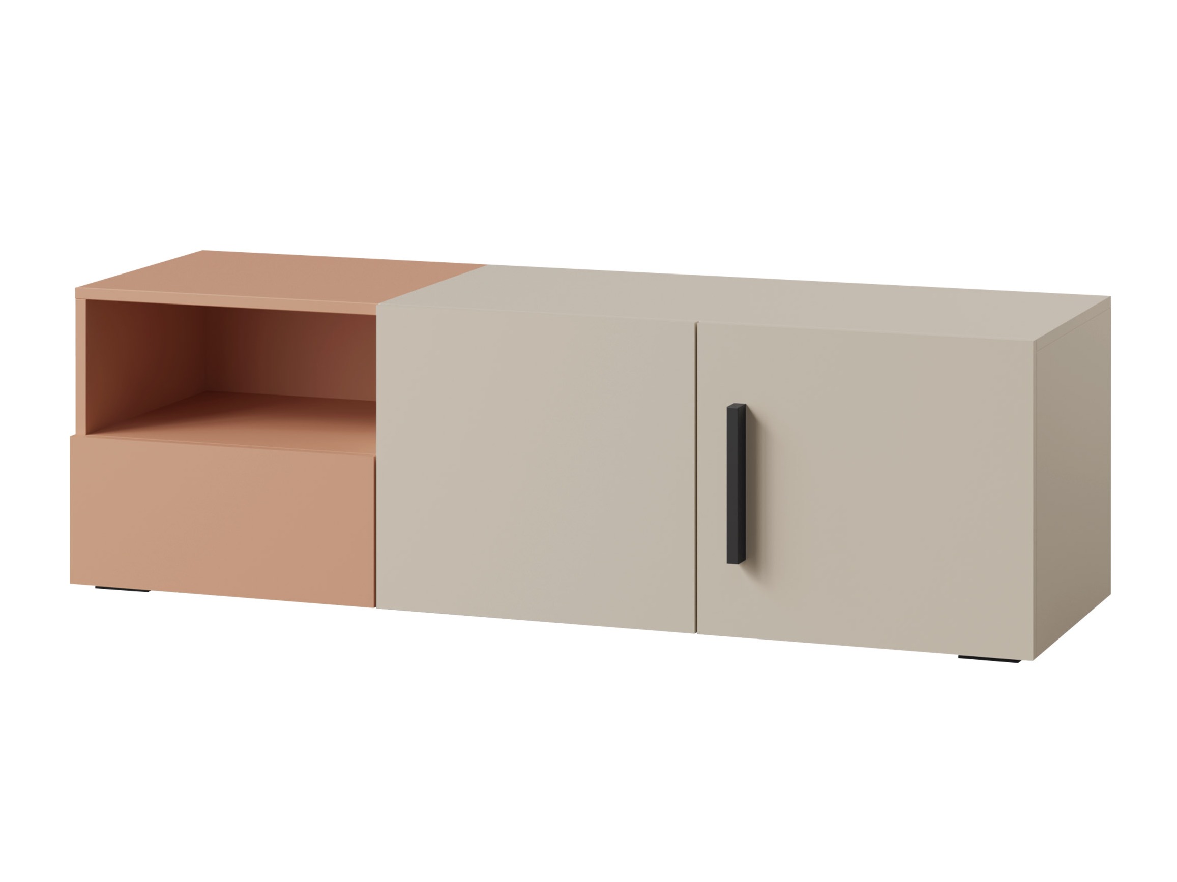 TV stand Etruva 108 (Cashmere + Pink)