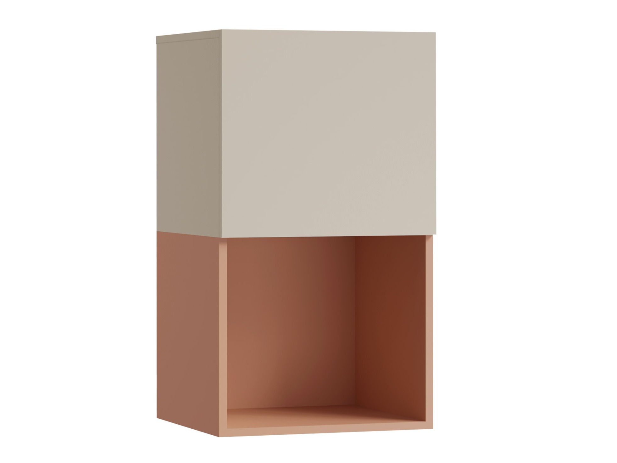 Wall cabinet Etruva 113 (Cashmere + Pink)