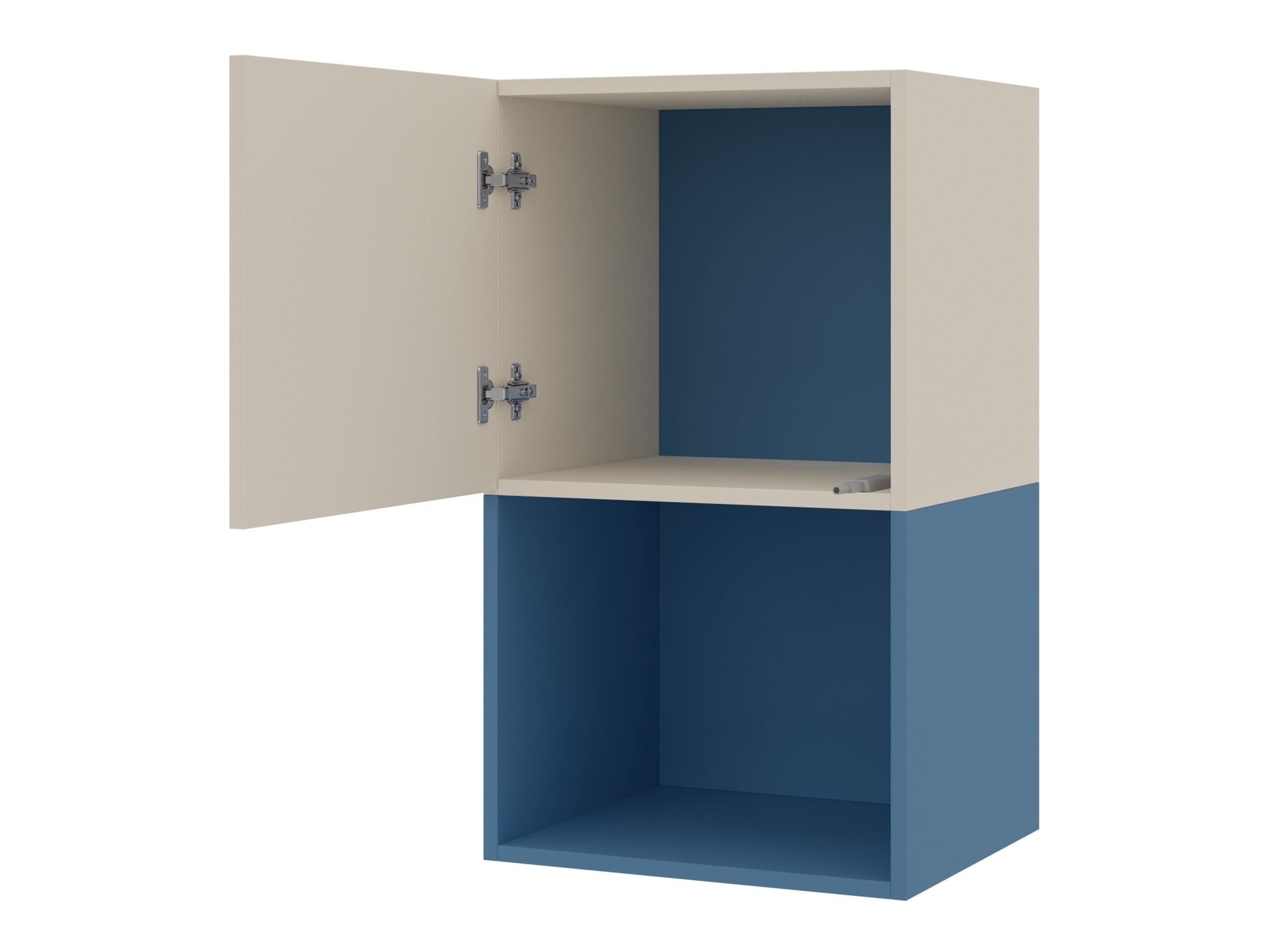 Wall cabinet Etruva 113 (Cashmere + Pink)