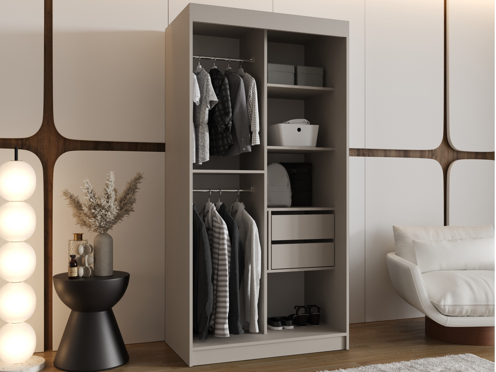 Wardrobe Hartford 505 (Cashmere)