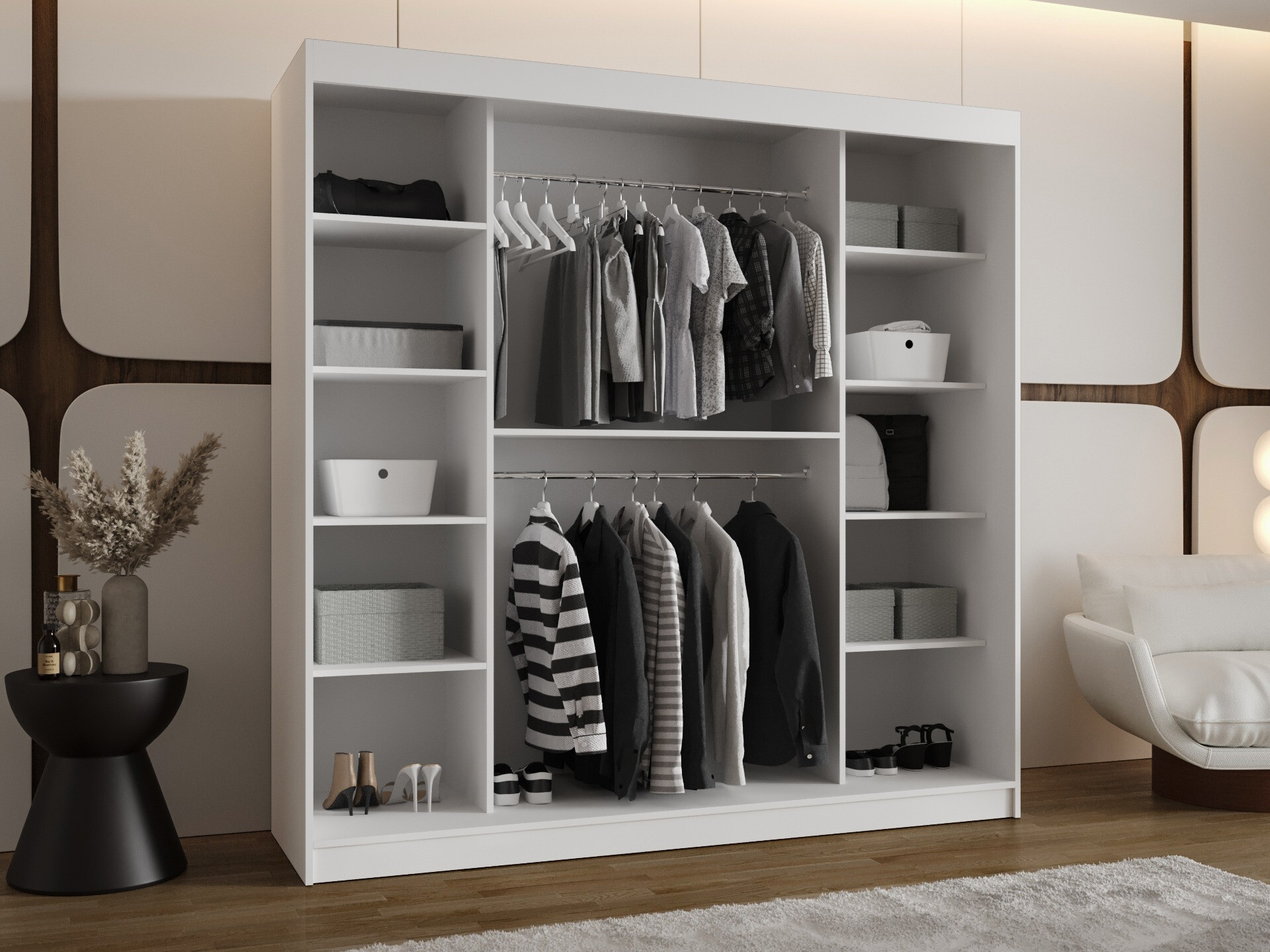 Wardrobe Hartford 507 (White)