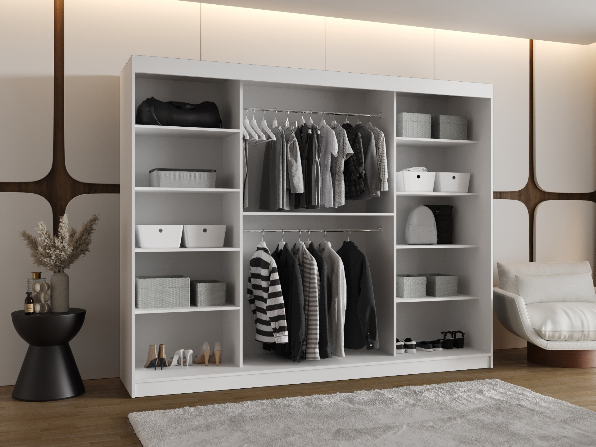 Wardrobe Hartford 508 (White)