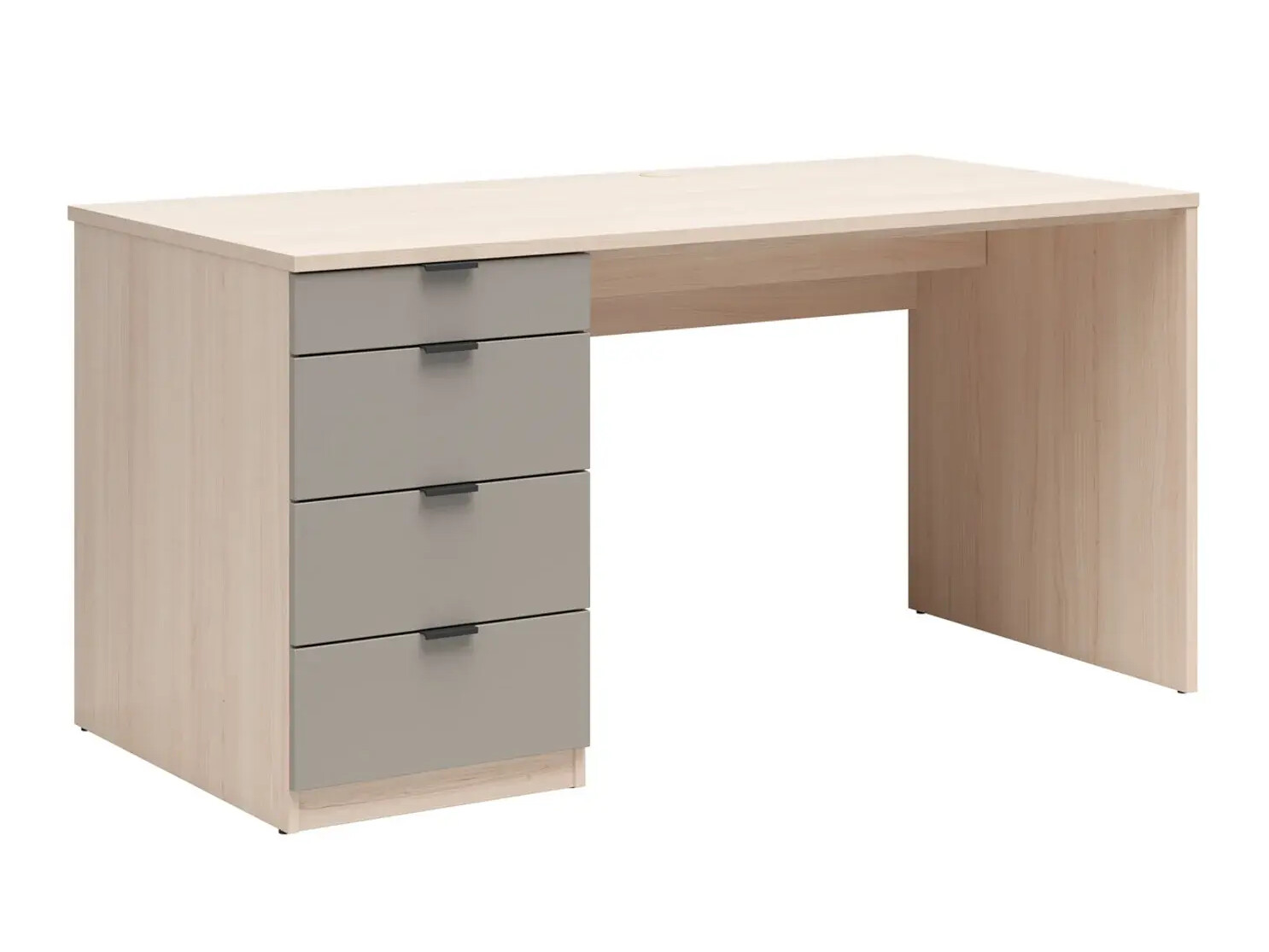Desk Boston 781 (Light oak + Basalt)