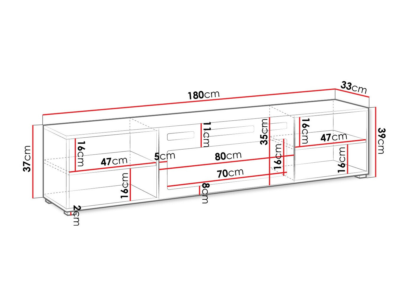 TV stand SI226