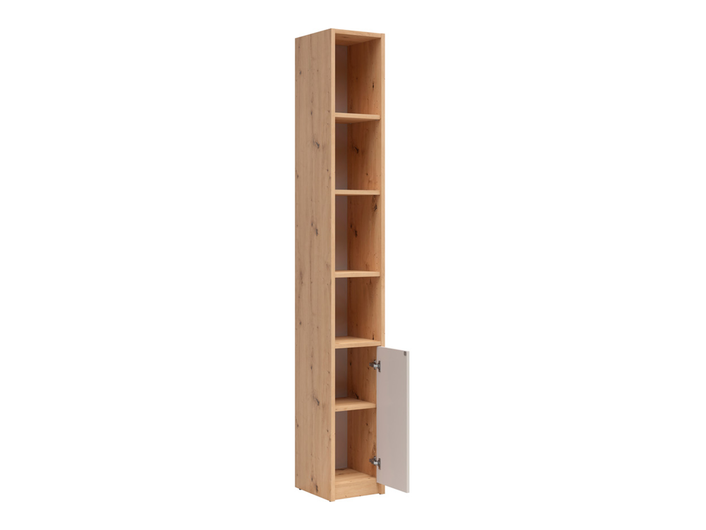Bookcase Boston 782 (Cashmere + Artisan oak)