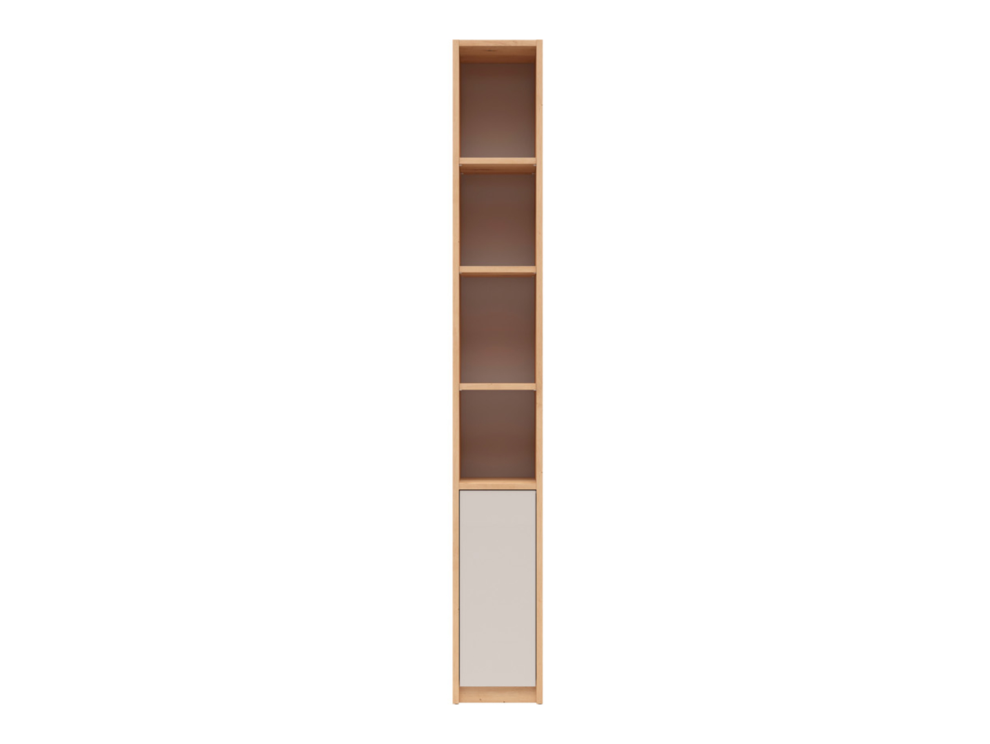 Bookcase Boston 782 (Cashmere + Artisan oak)