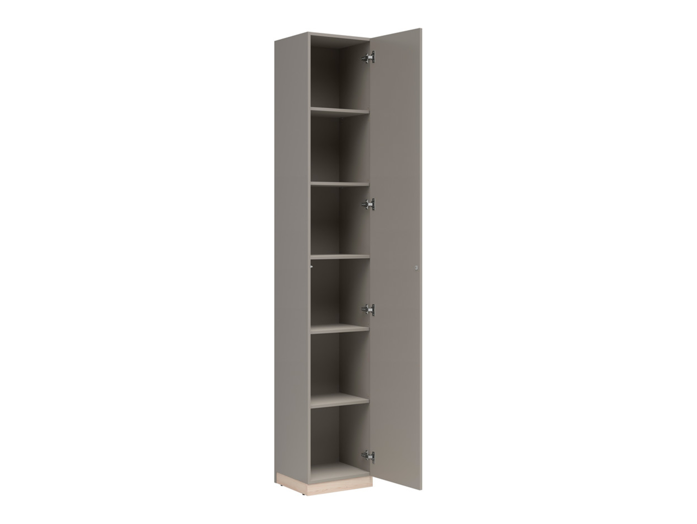 Bookcase Boston 783 (Light oak + Basalt)