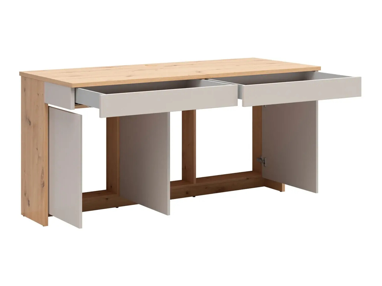 Desk Boston 785 (Cashmere + Artisan oak)