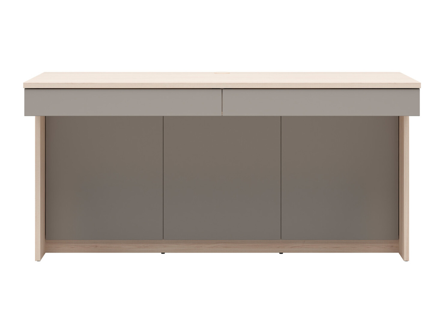 Desk Boston 785 (Light oak + Basalt)