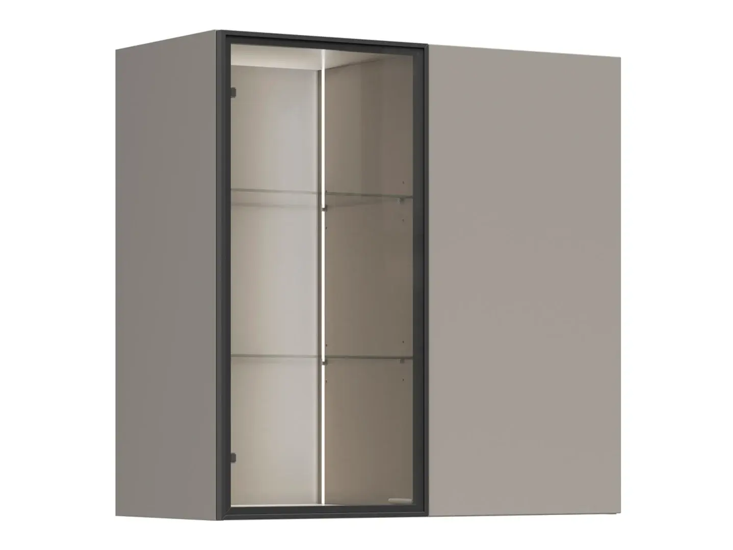 Wall cabinet Boston 789 (Basalt)