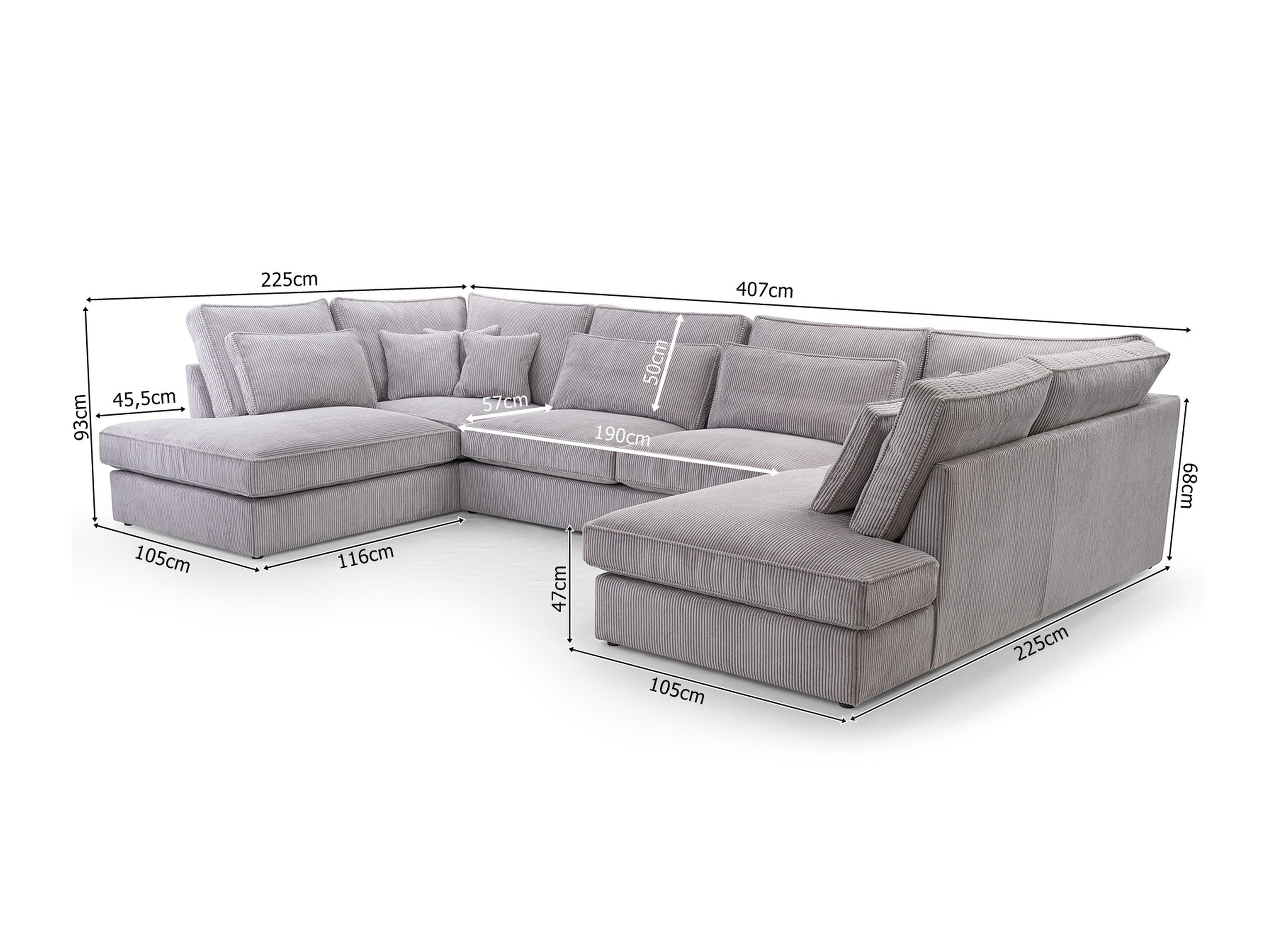 Corner sofa Somava 104 (Lincoln 86)