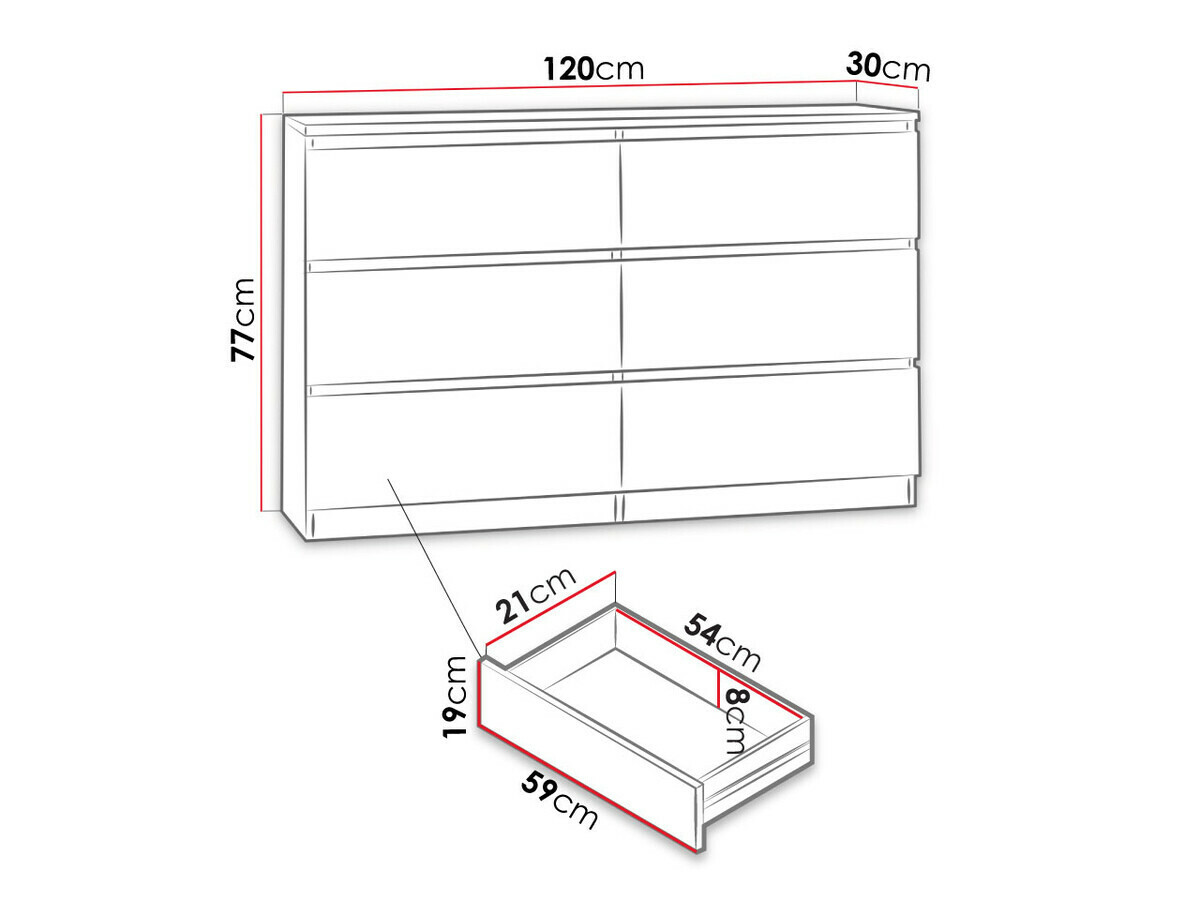 Chest of drawers SI227