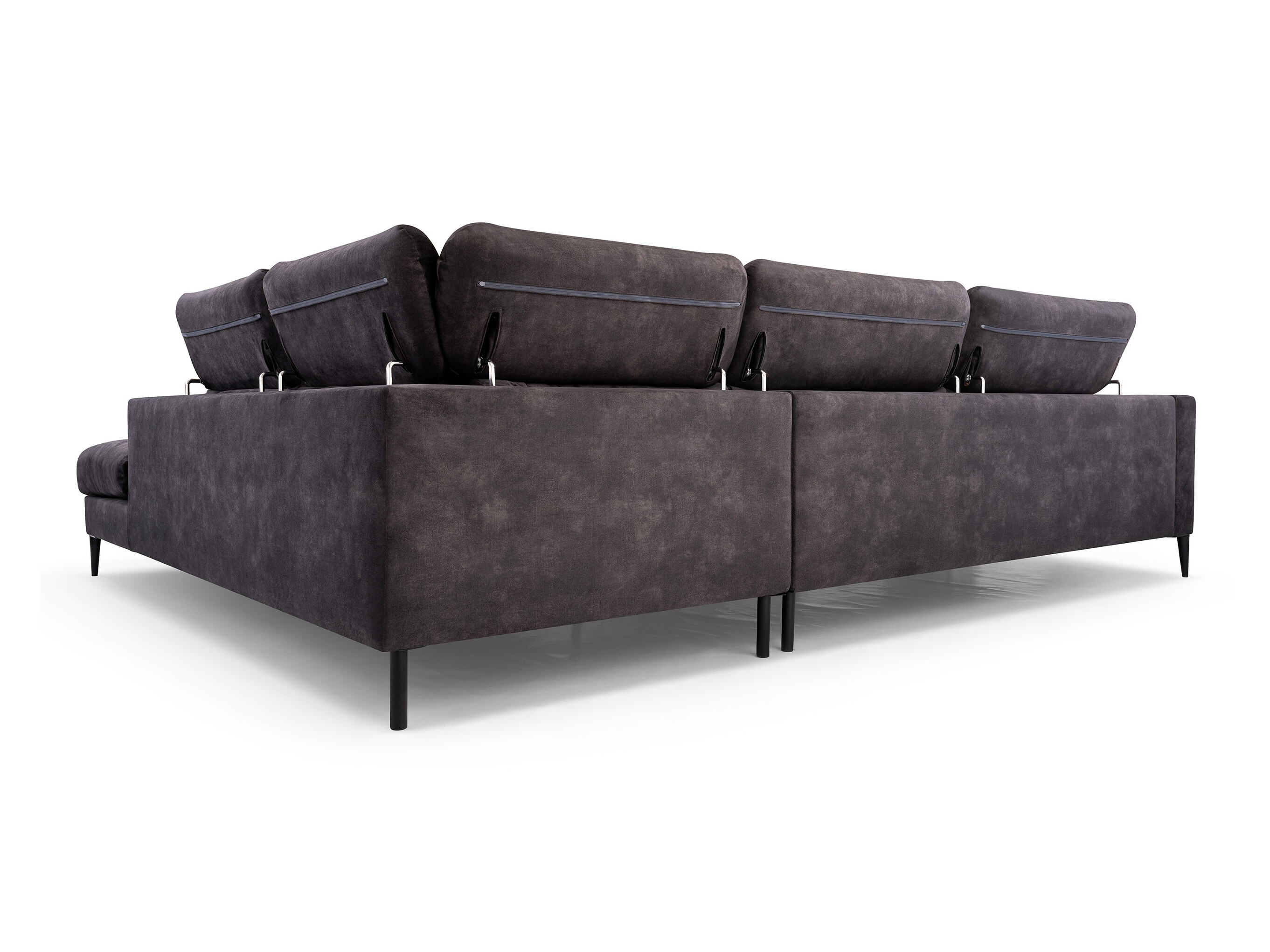 Corner sofa Lufkin 151 (Palladium 10)