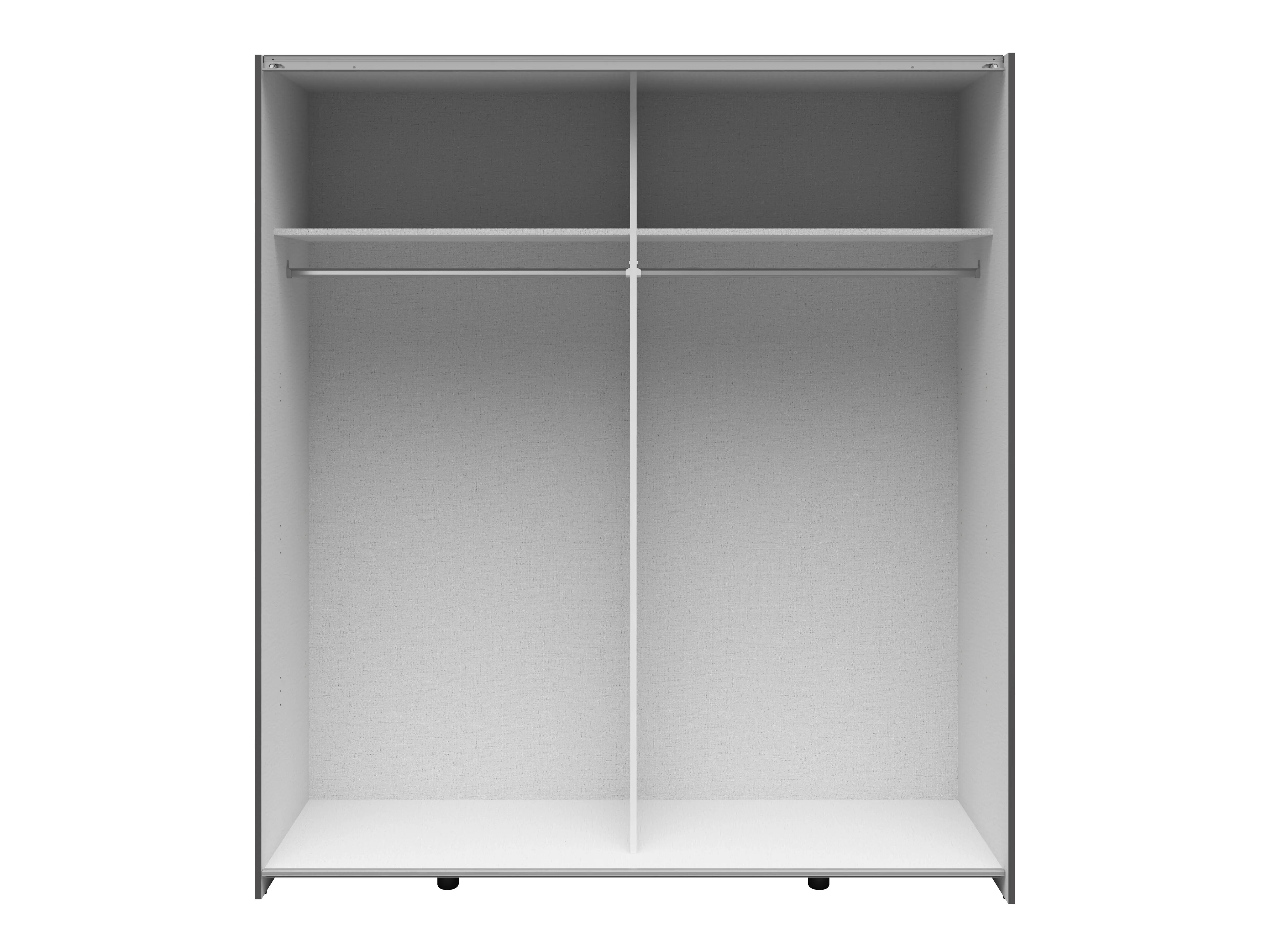 Wardrobe Boston 791 (Graphite)