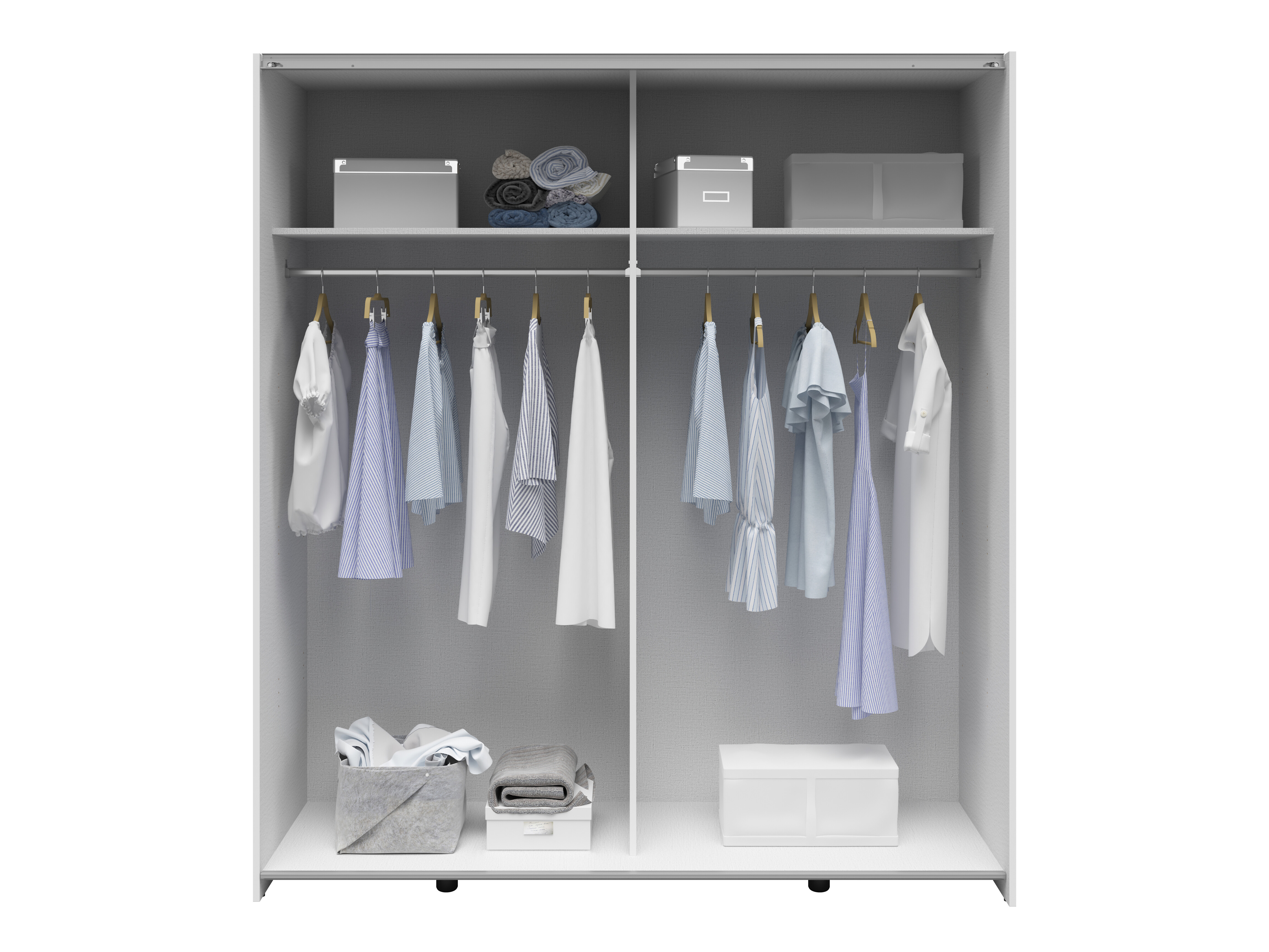 Wardrobe Boston 791 (White)