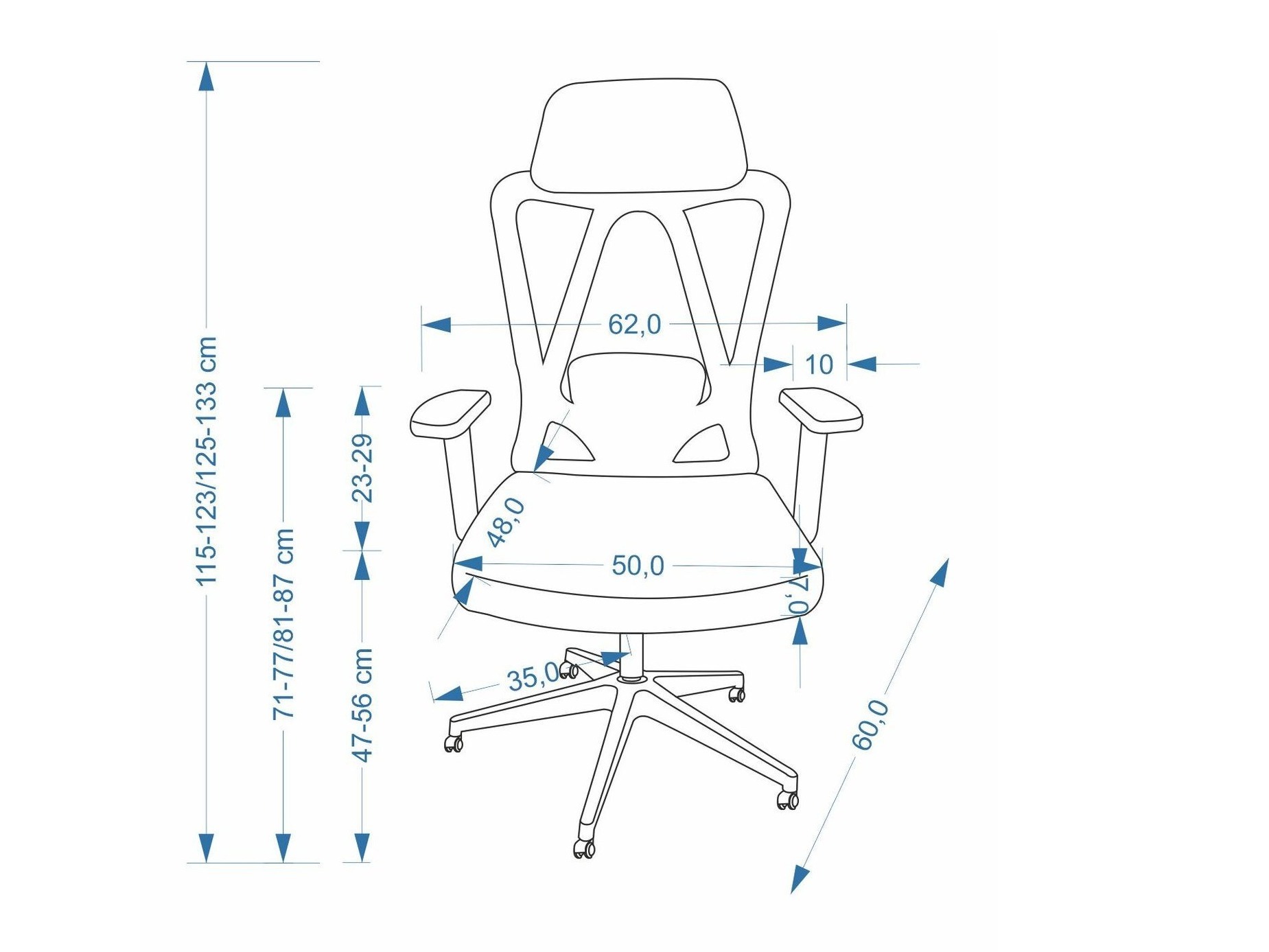Office chair Houston 2182