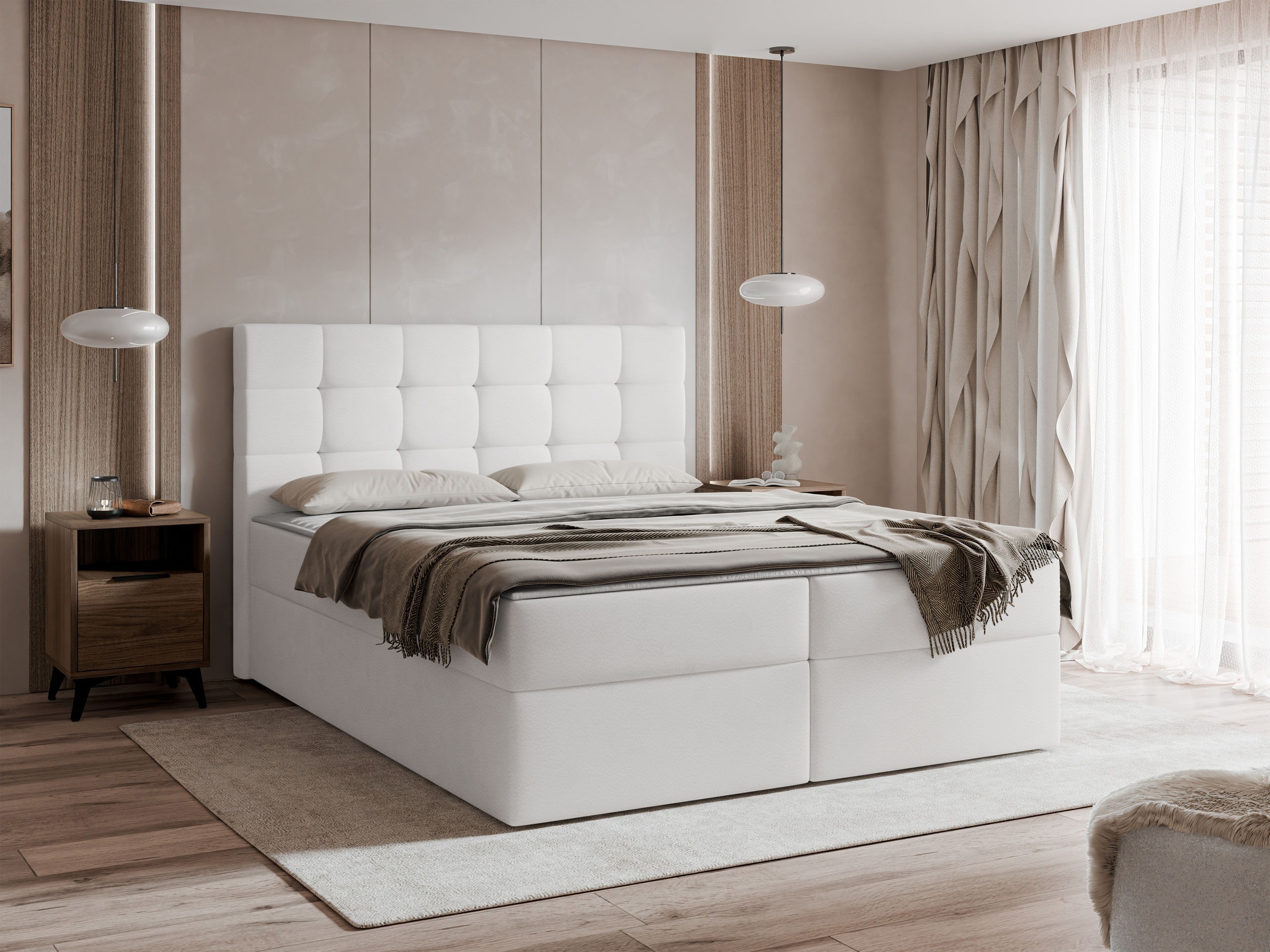 Continental bed Comfivo Osculum I (Soft 017)