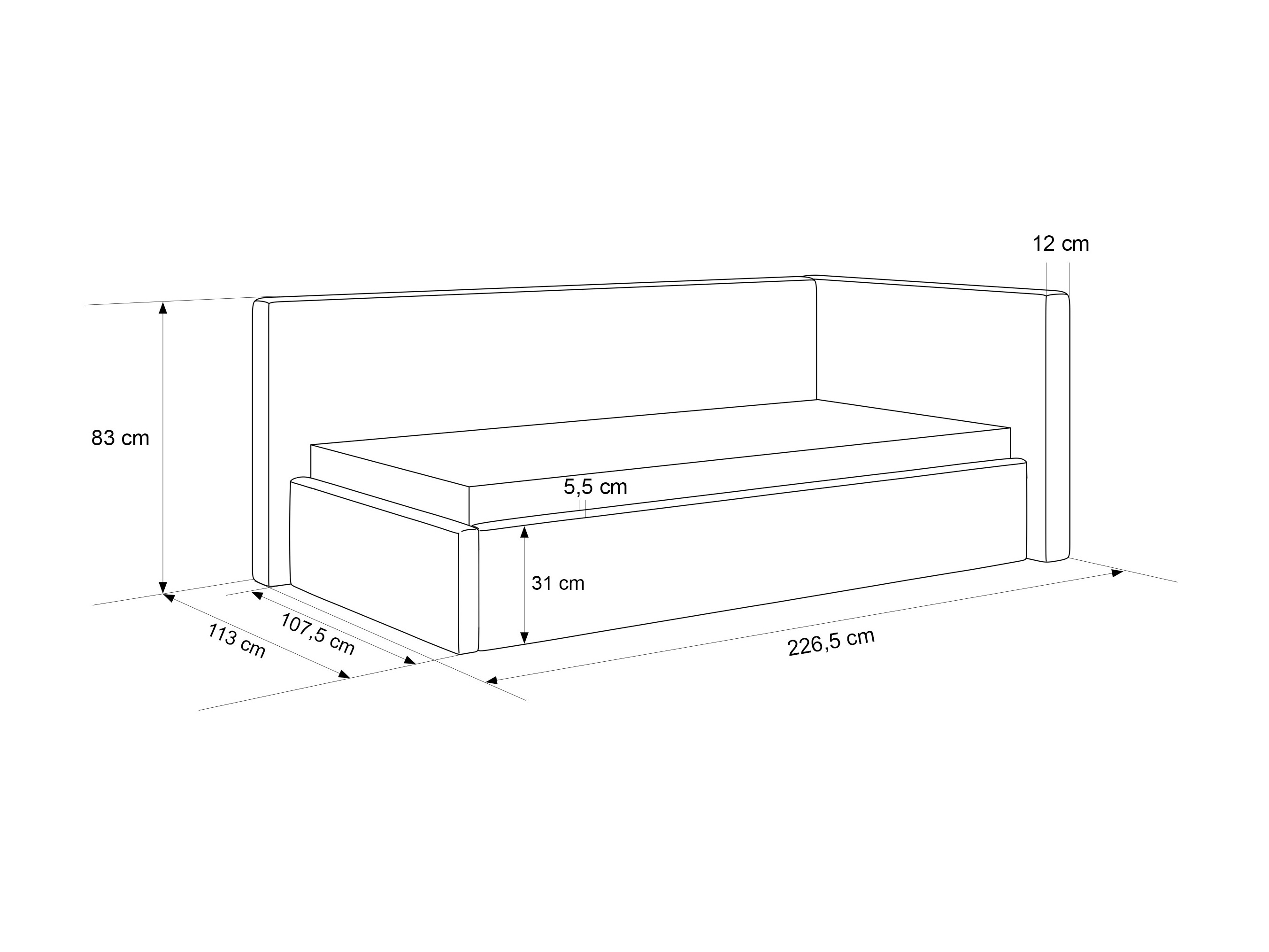 Bed Martinez 132 (Monte 58)