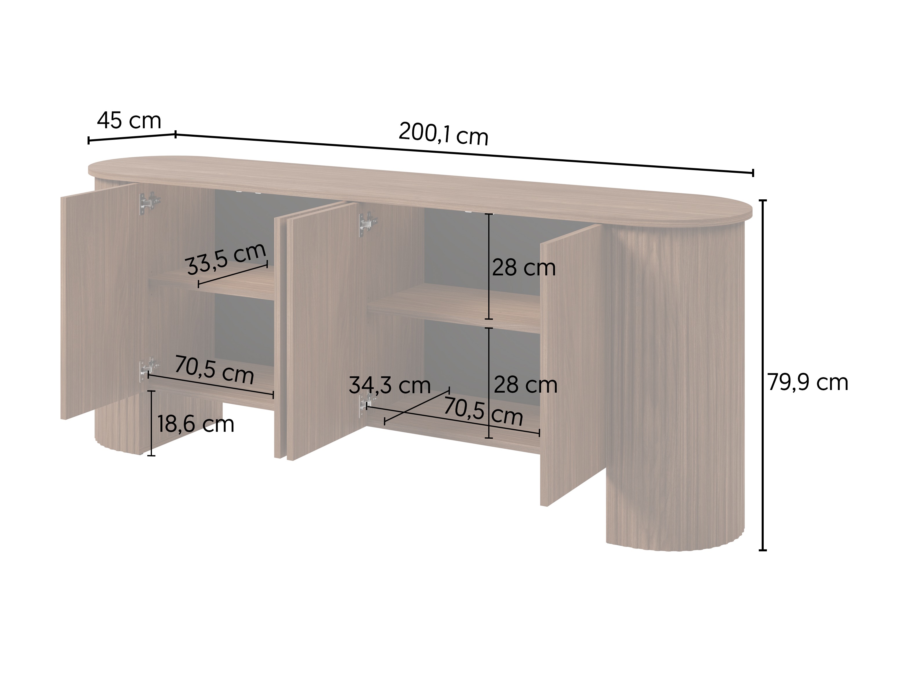 Sideboard Vermoru 104
