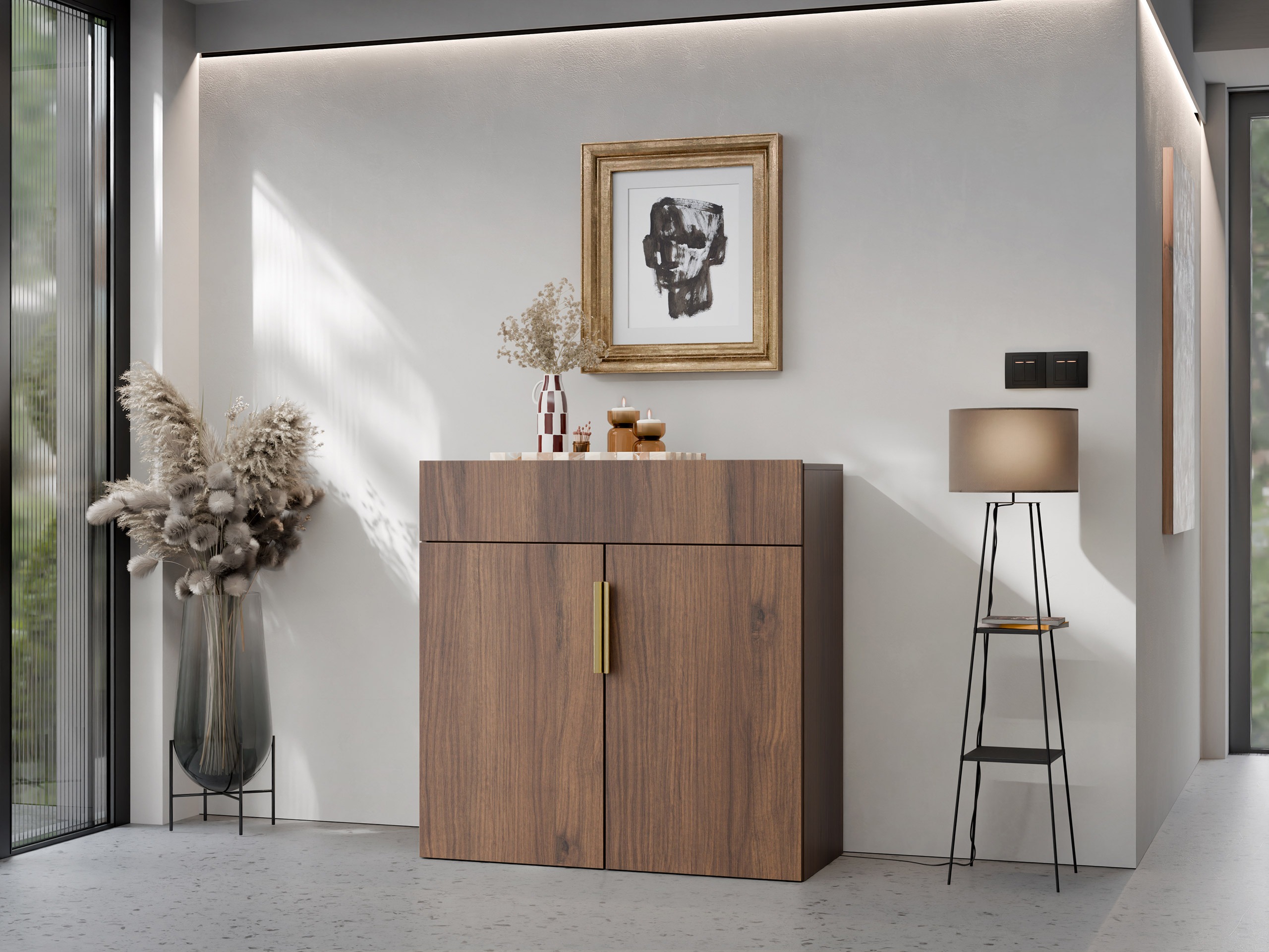 Chest of drawers Comfivo Auditor (Walnut)