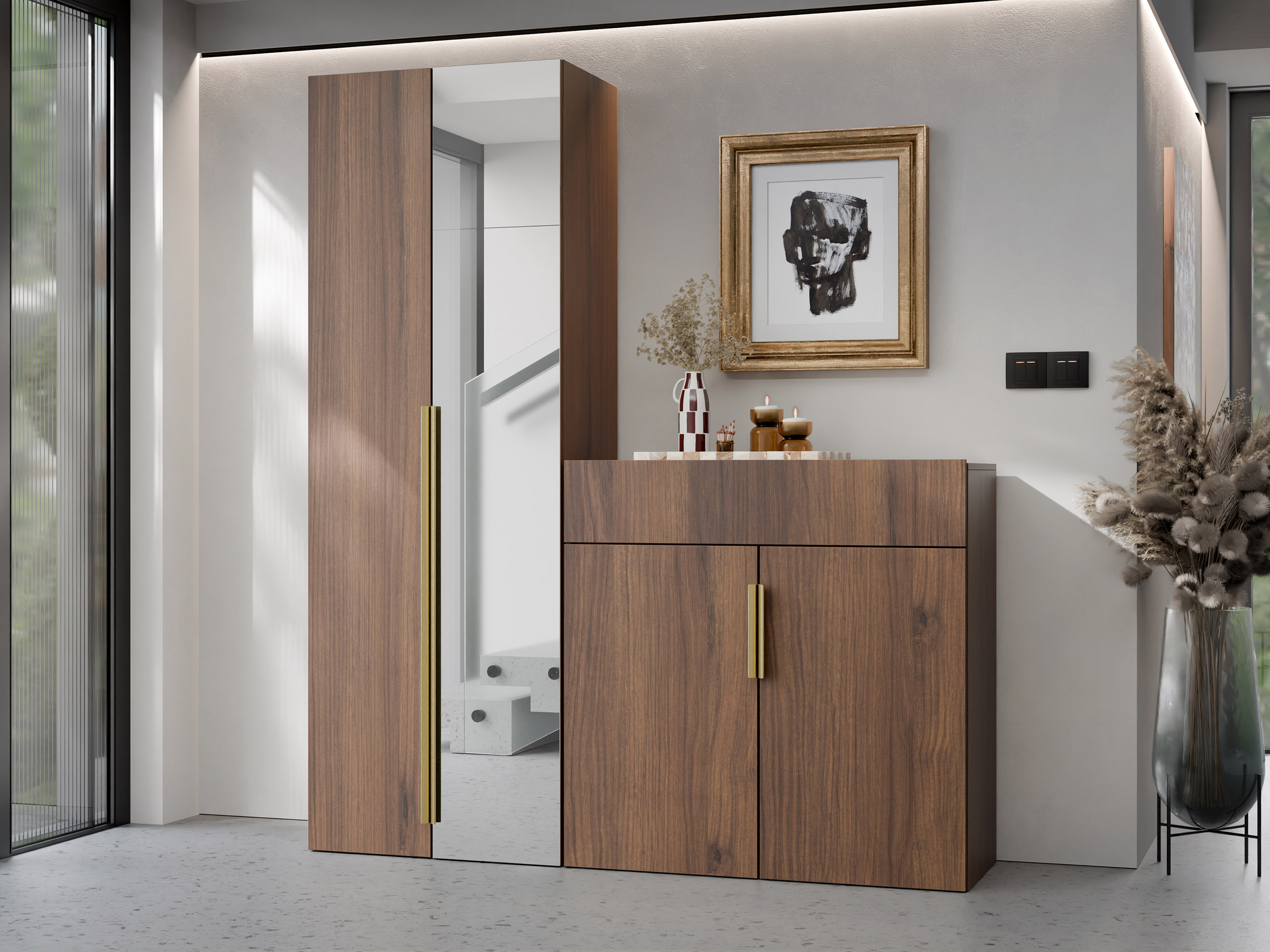Chest of drawers Comfivo Auditor (Walnut)