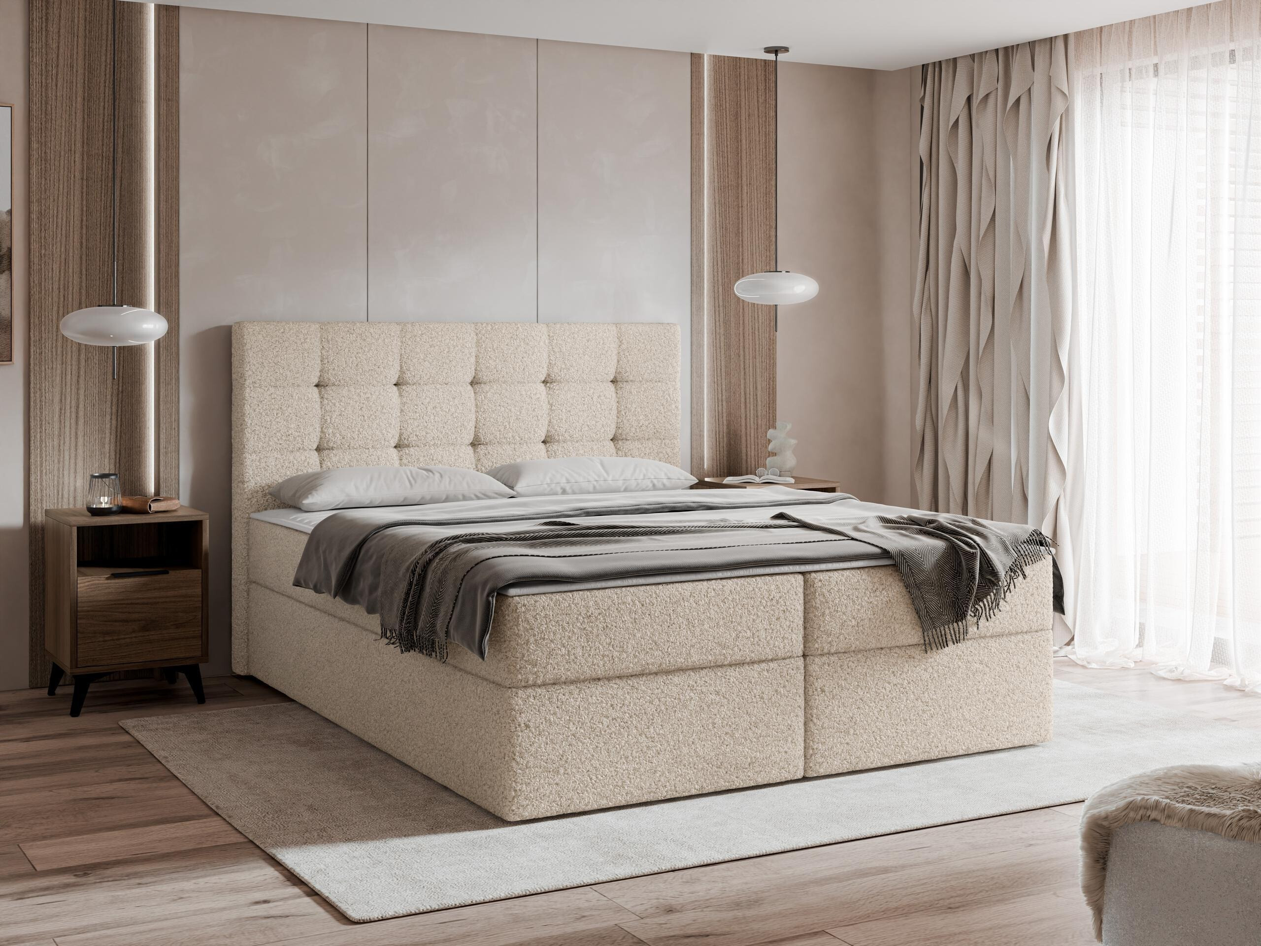 Continental bed Comfivo Osculum I (Lambi 06)