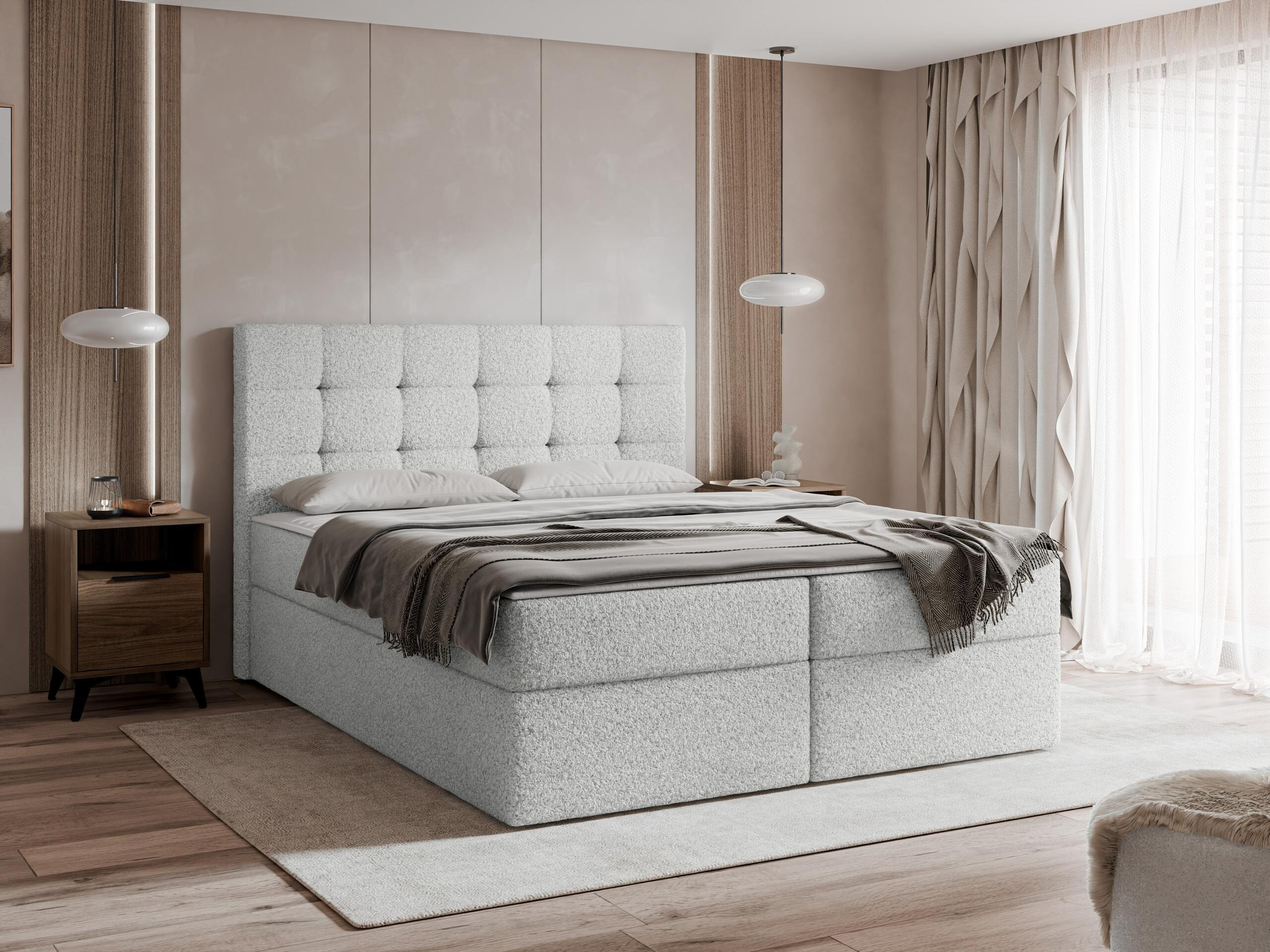 Continental bed Comfivo Osculum I (Lambi 11)
