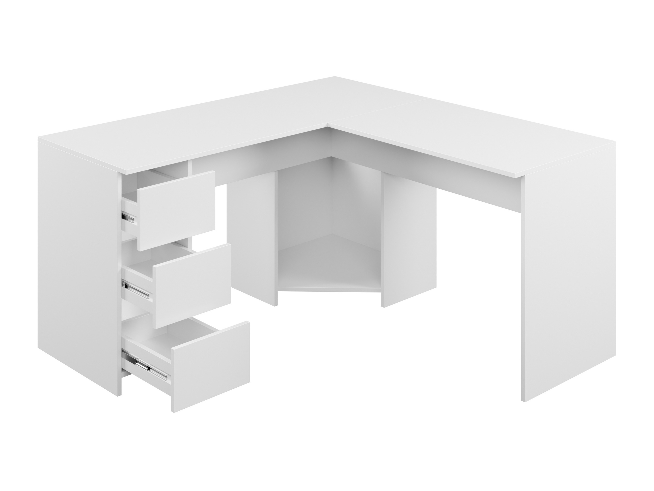 Corner desk Comfivo 576 (Black)
