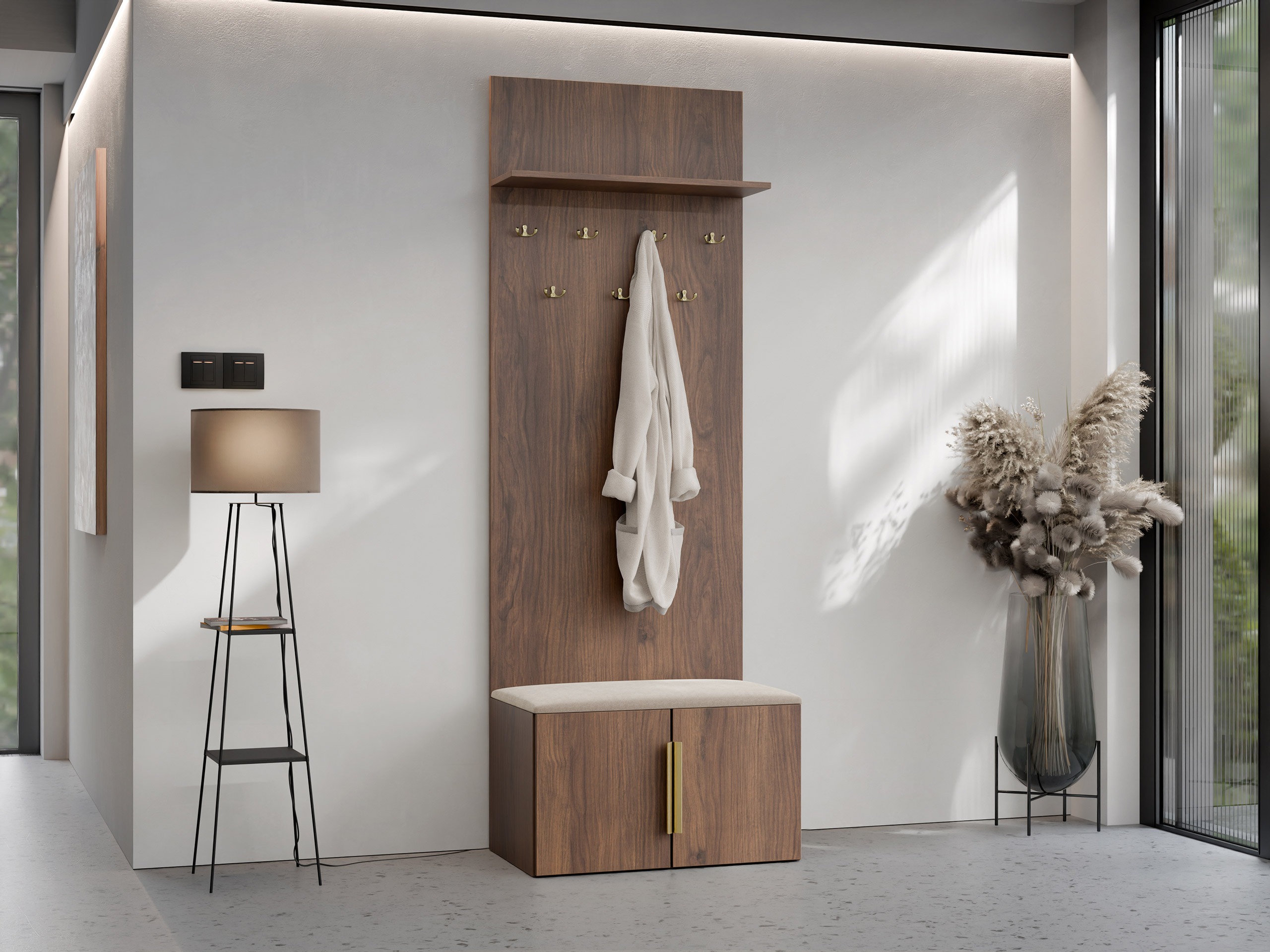 Hallway set Comfivo 580 (Walnut)