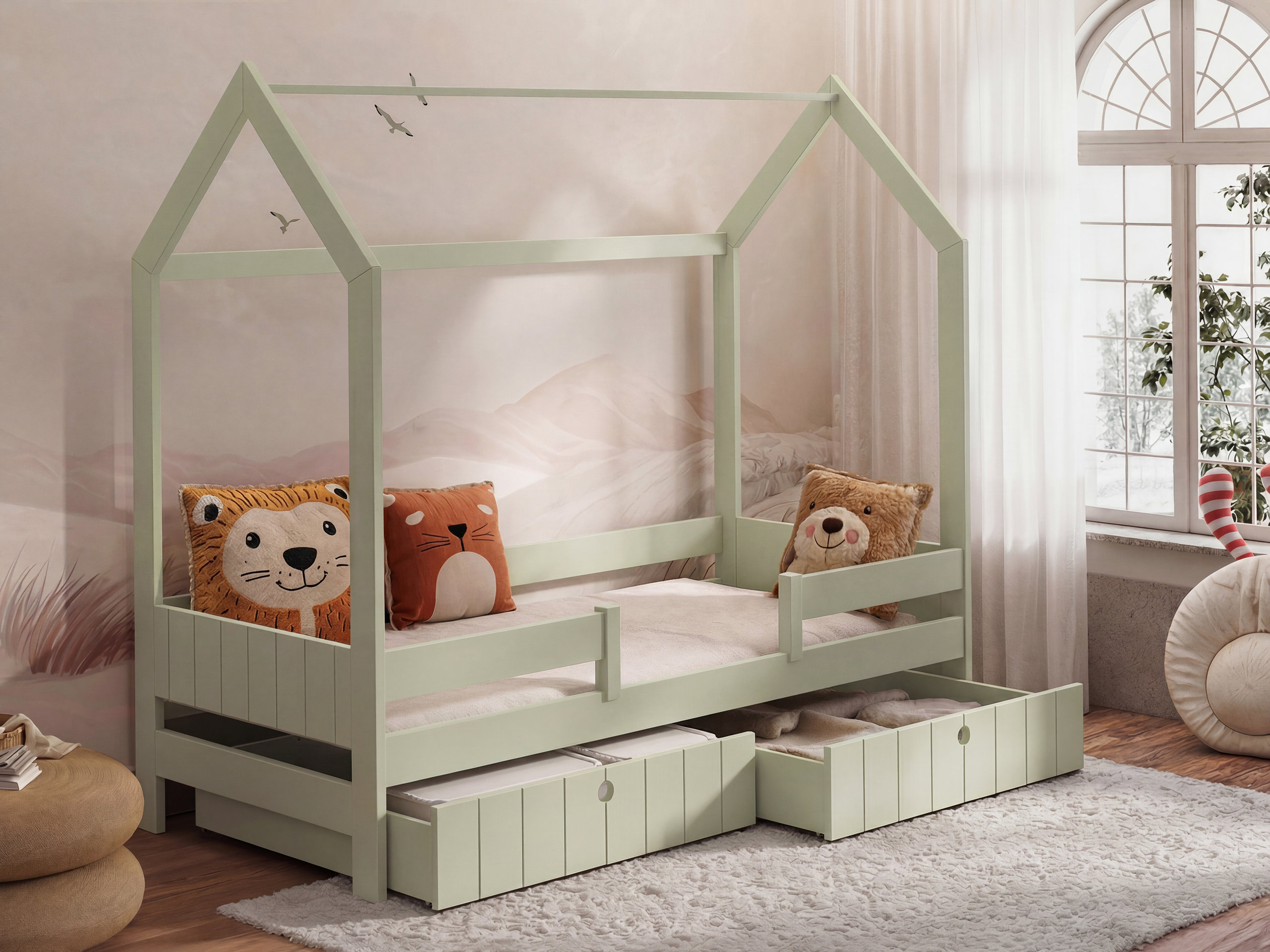 Bed Henderson 171 (Light olive tree)