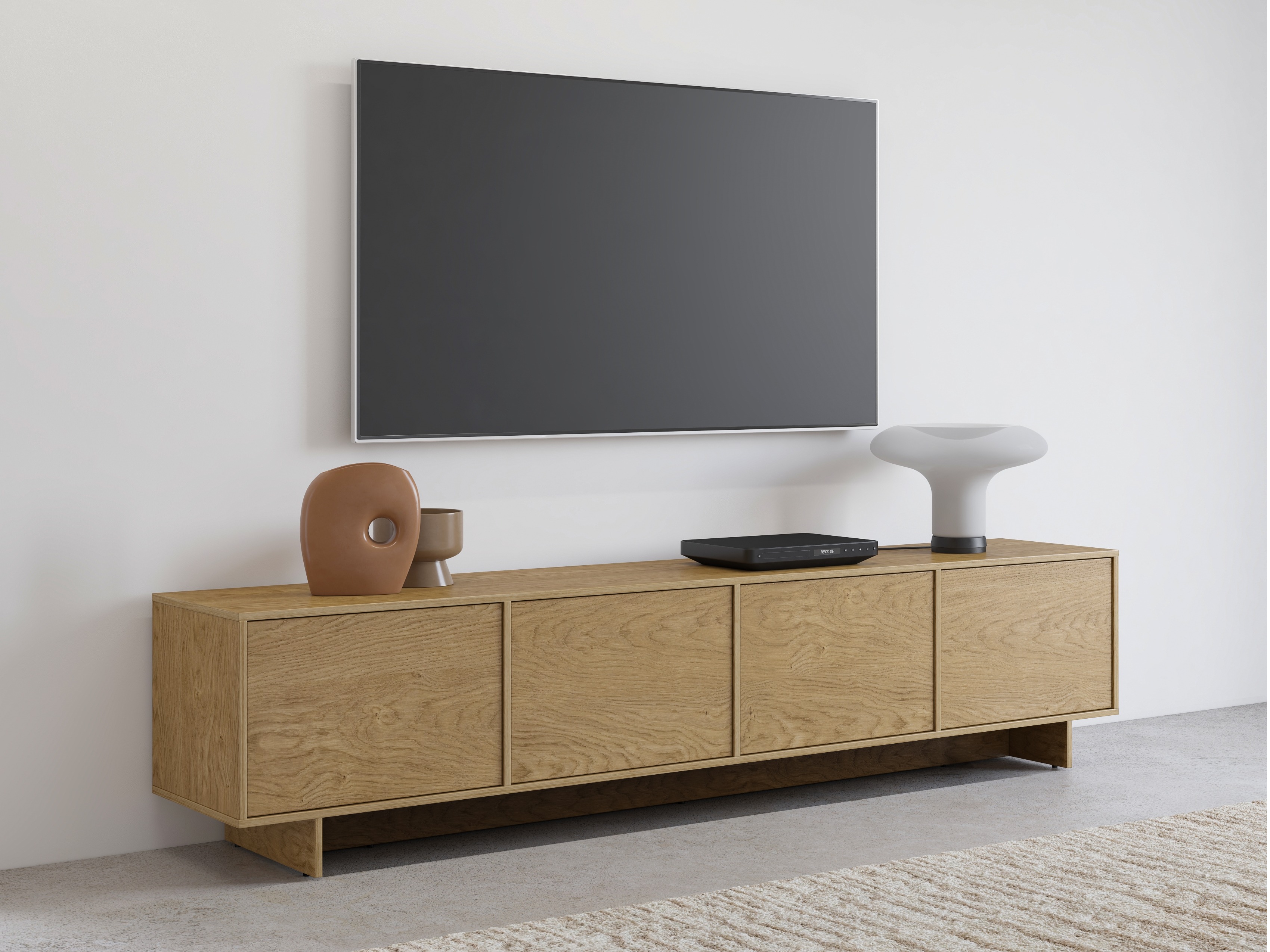 TV stand Cavbali 101 (Light wood)