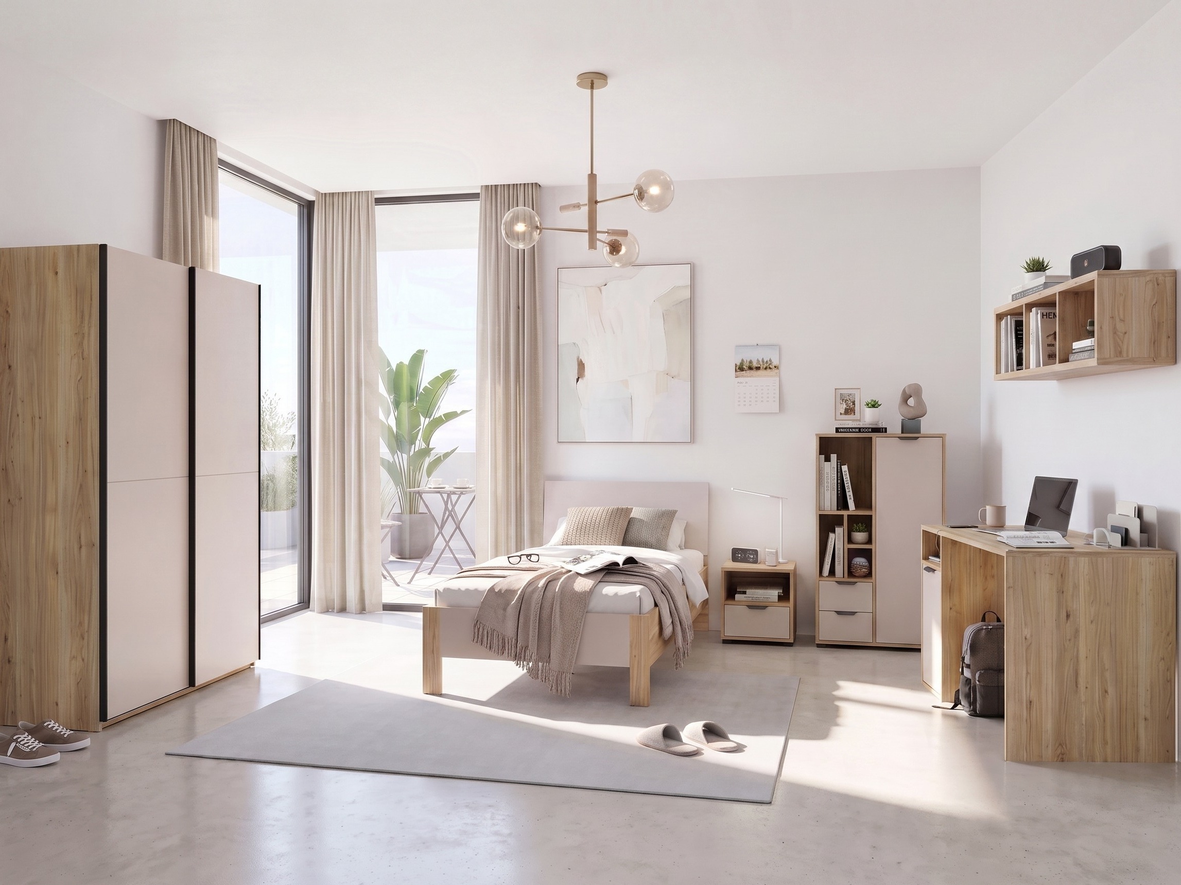 Bookcase Deldora 100
