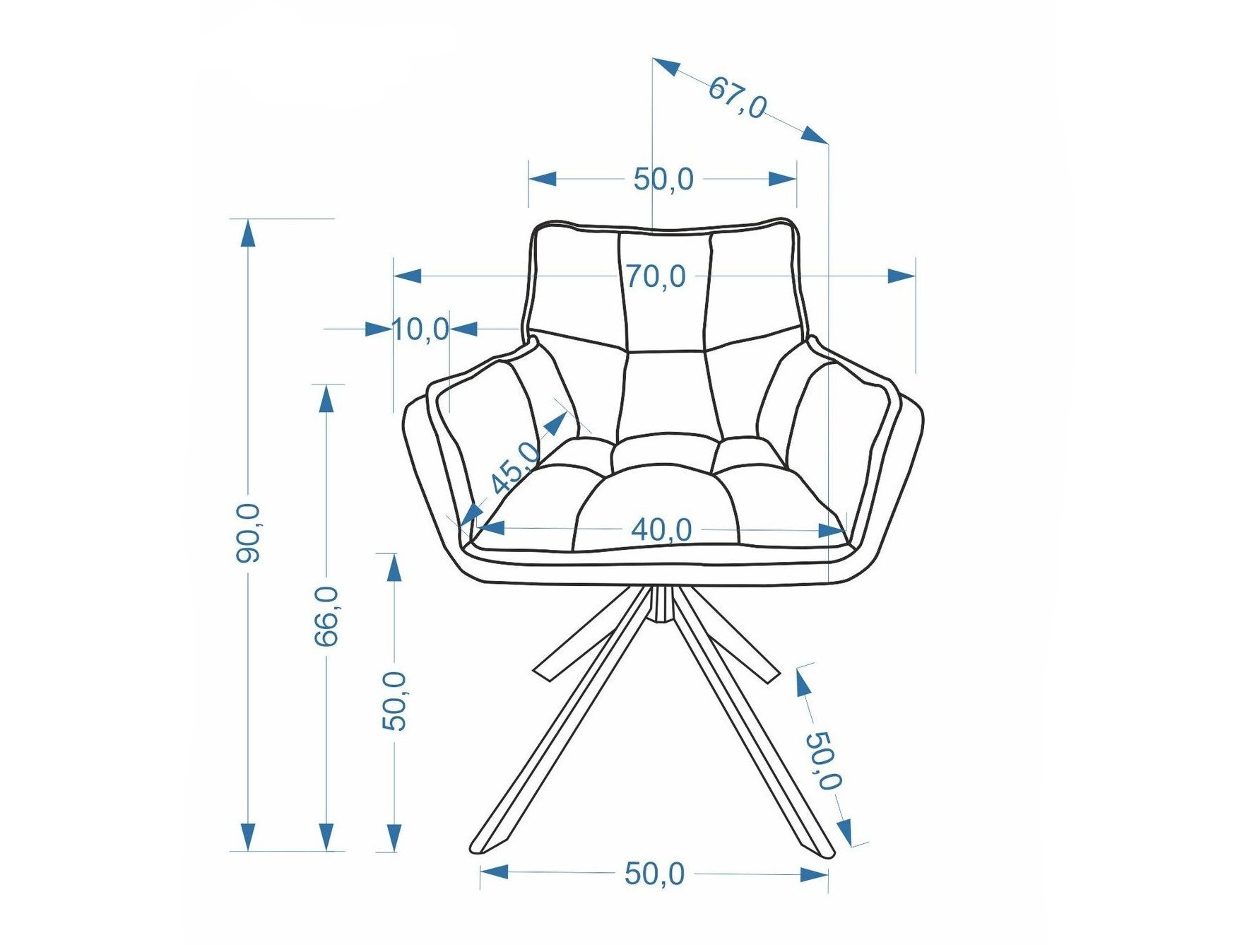 Chair Houston 2190 (Cremona 96)