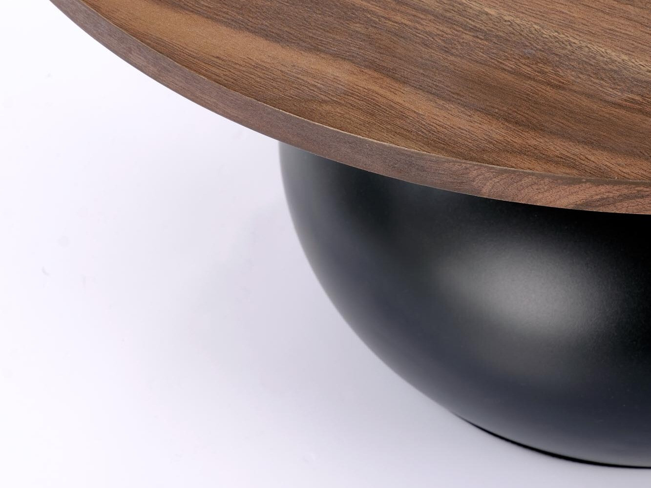 Coffee table Houston 2192 (Black + Walnut)