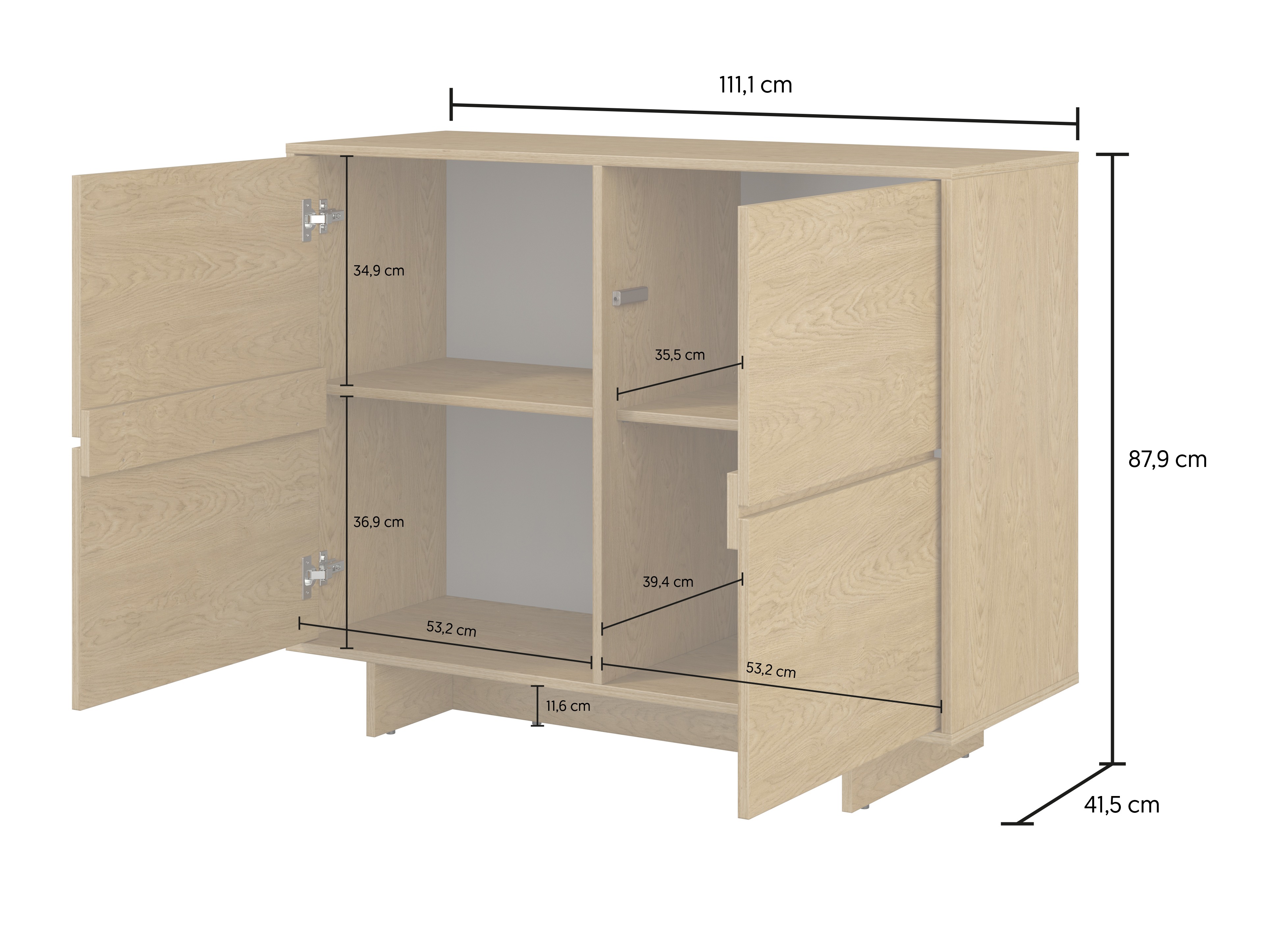 Living room set Cavbali 103 (Light wood)