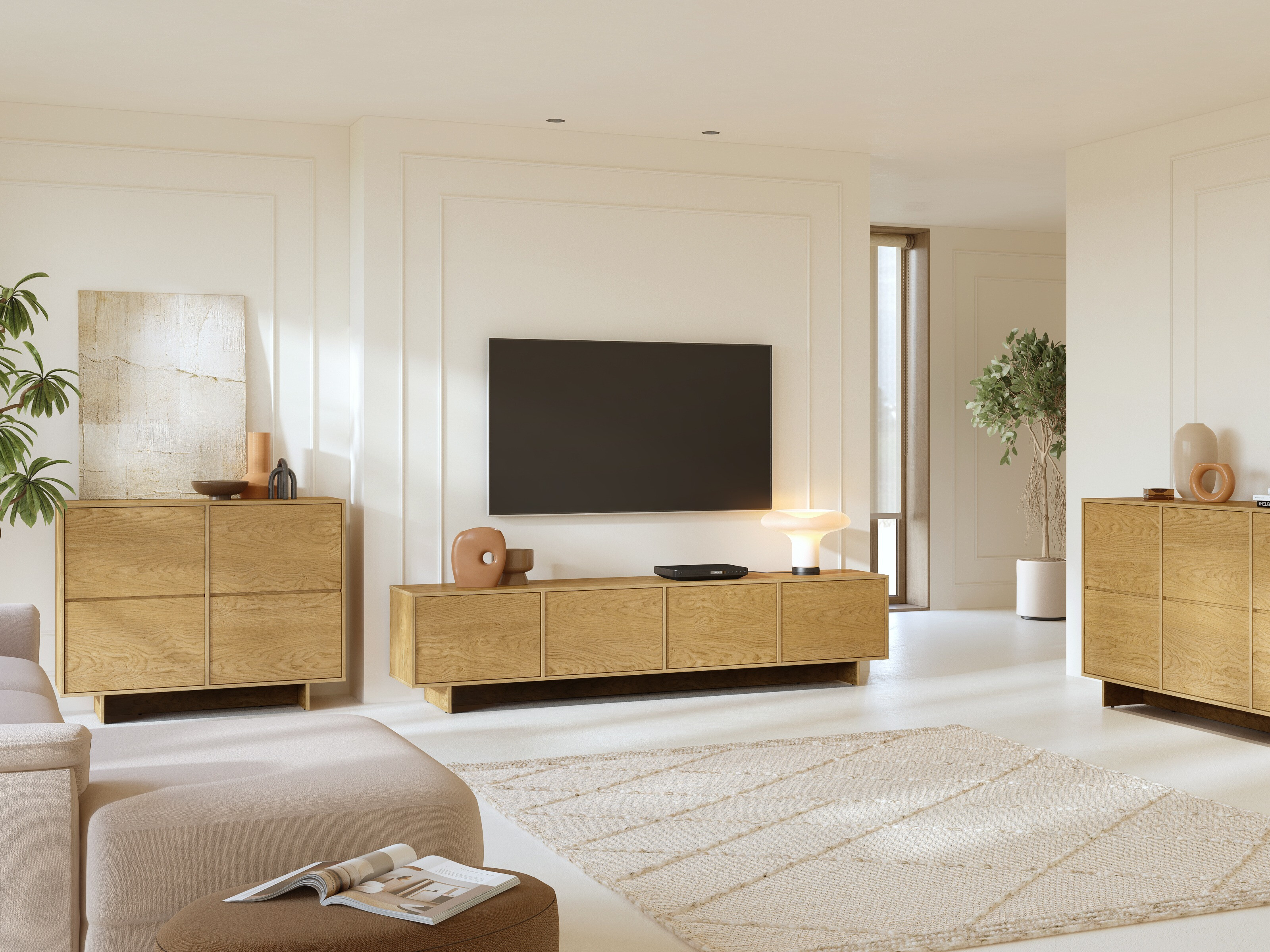 Sideboard Cavbali 100 (Light wood)